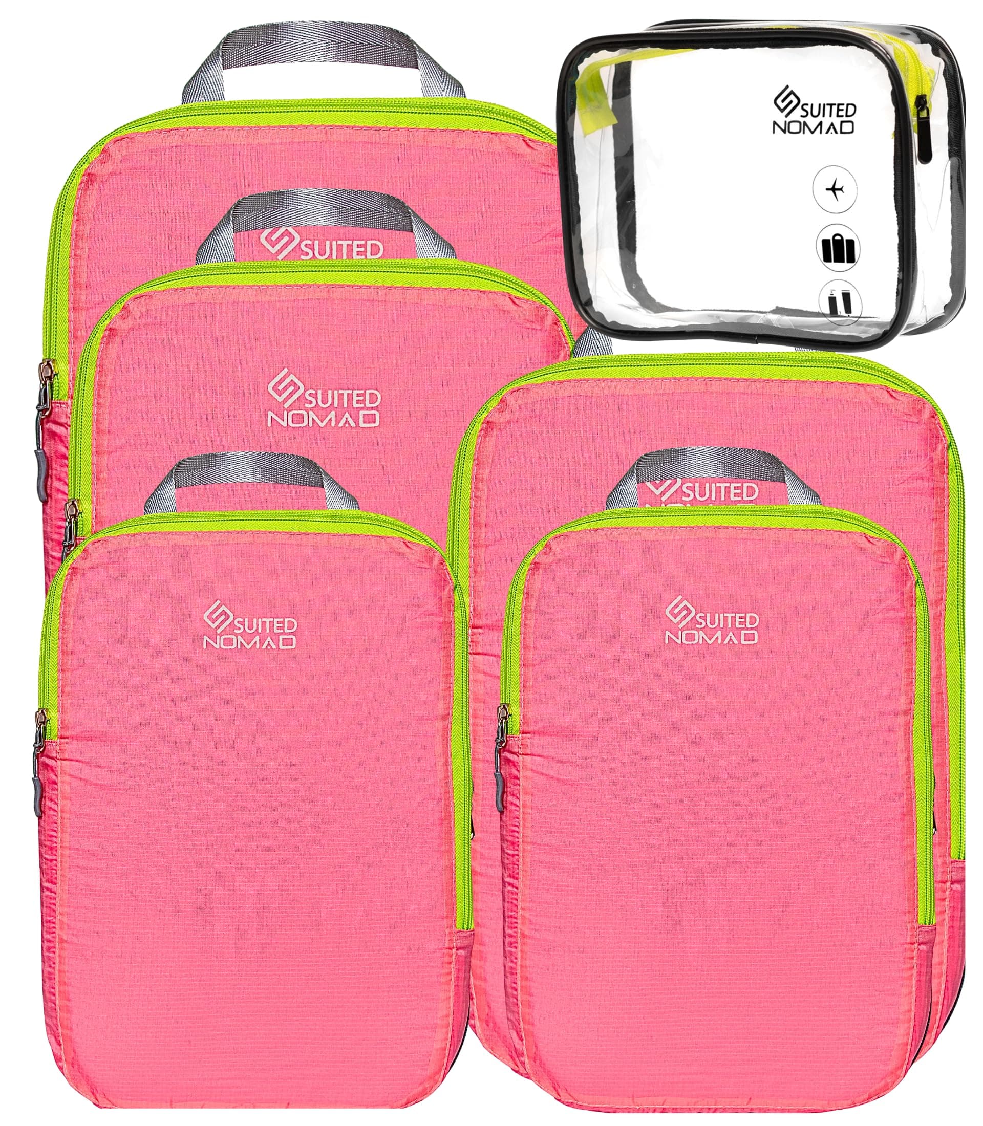 SUITEDNOMAD Ultralight Compression Packing Cubes