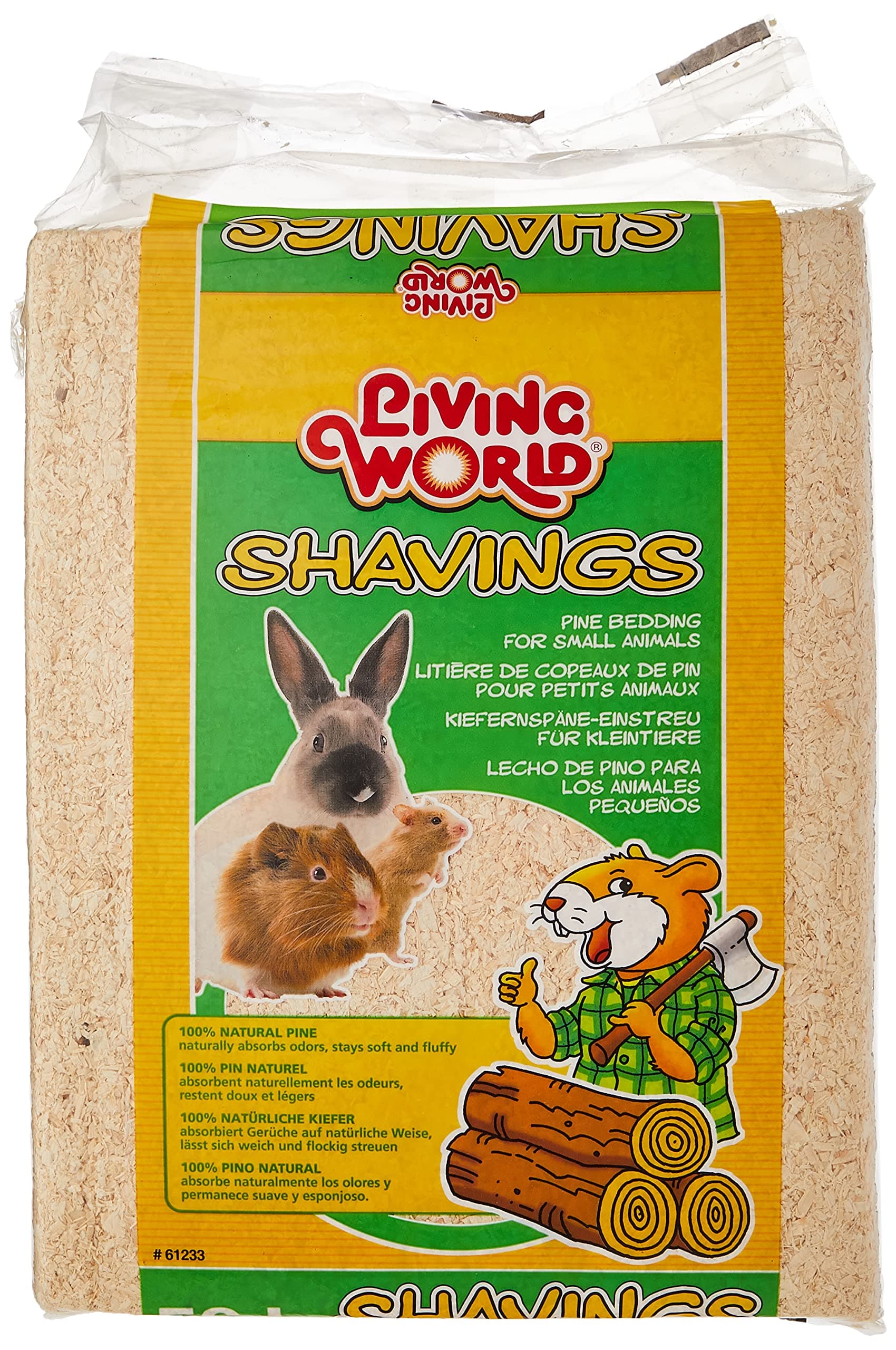 Living World Pine Shavings, 56 L