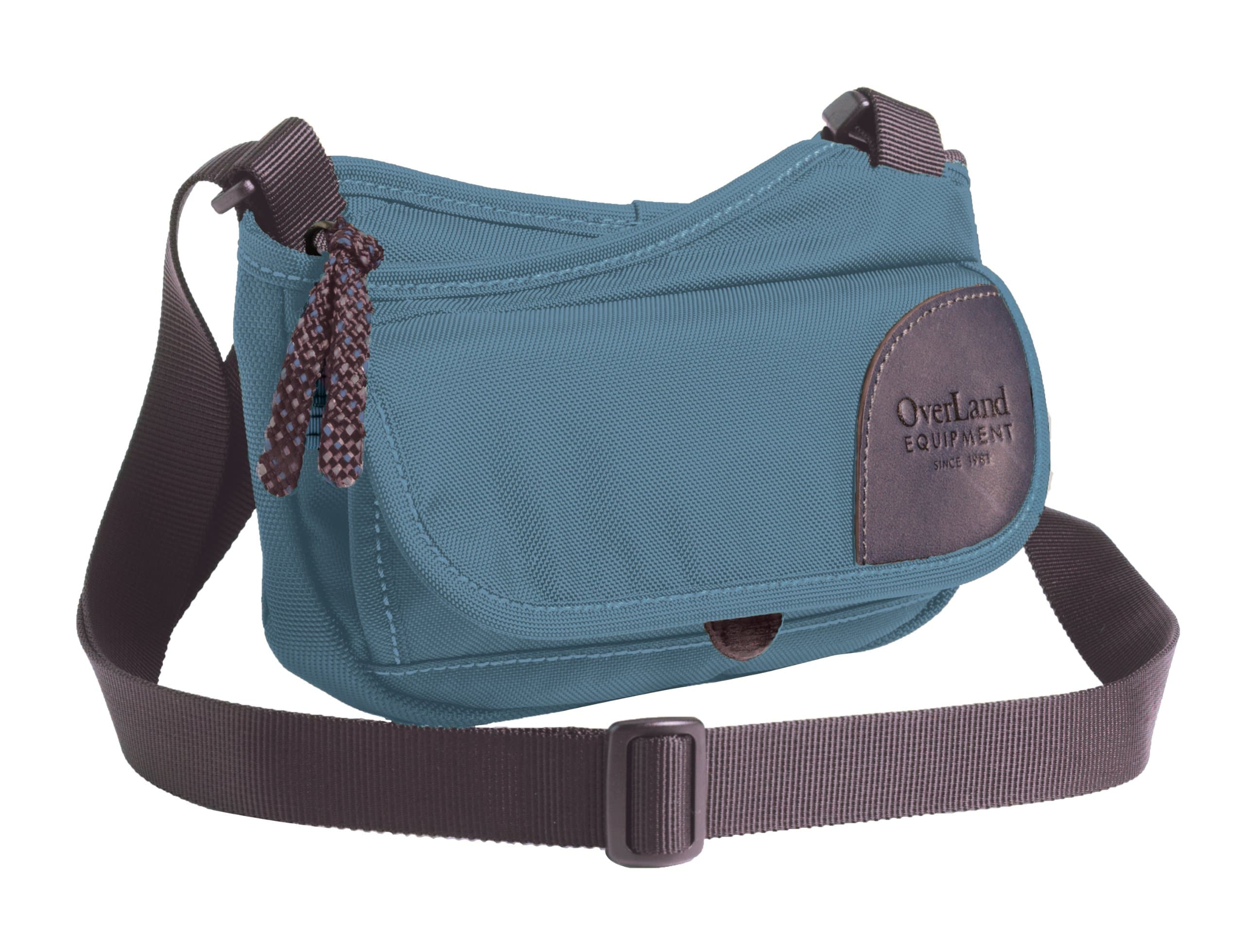 Equipment Pixley Bag, Denim/Tan Cross Hatch Print