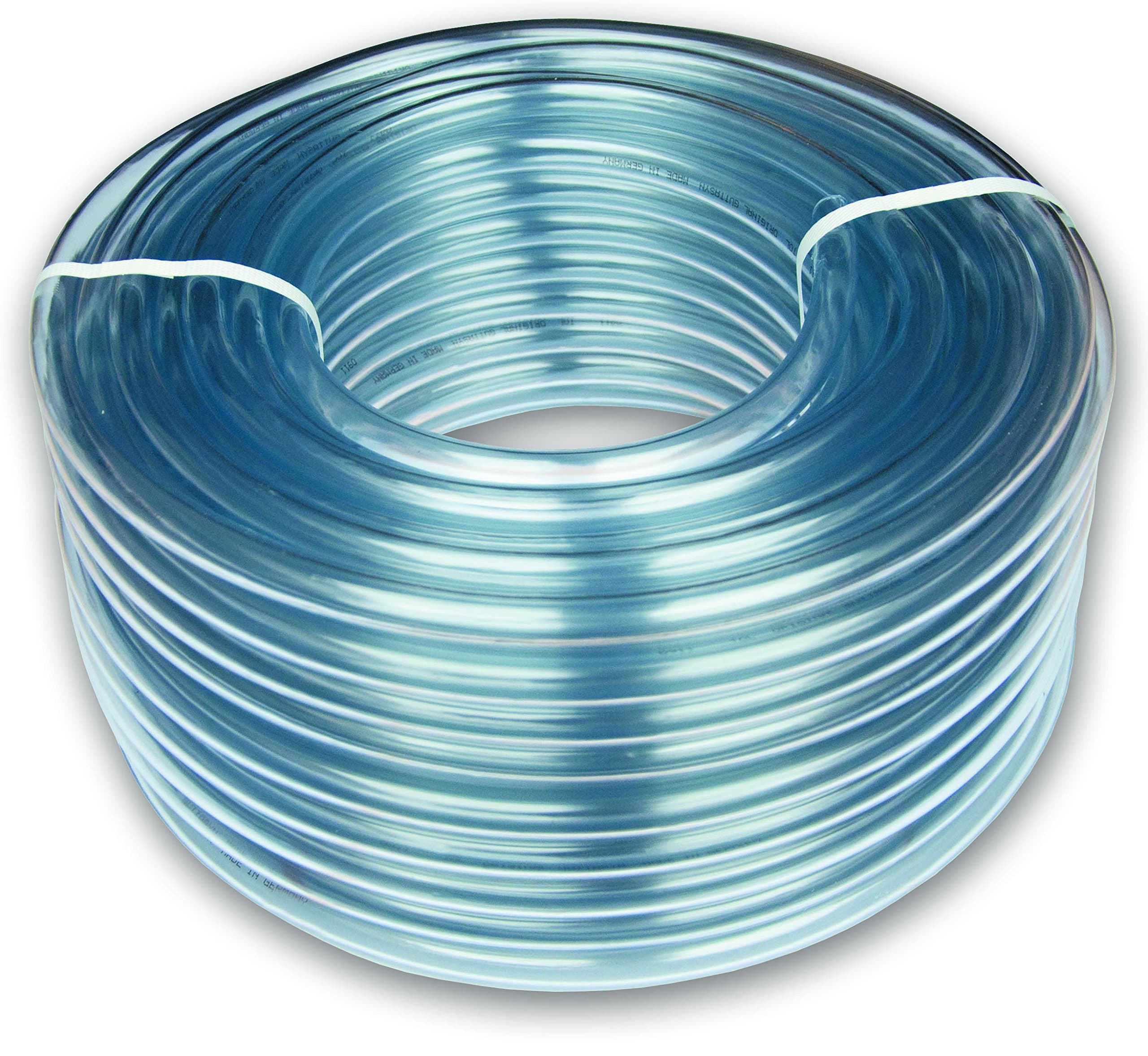 (2m) 8mm x 11mm Clear Flexible PVC Pipe/tubing for Water,air Gas Fuel & Drinking Water,aqauriums,Ponds,Pools