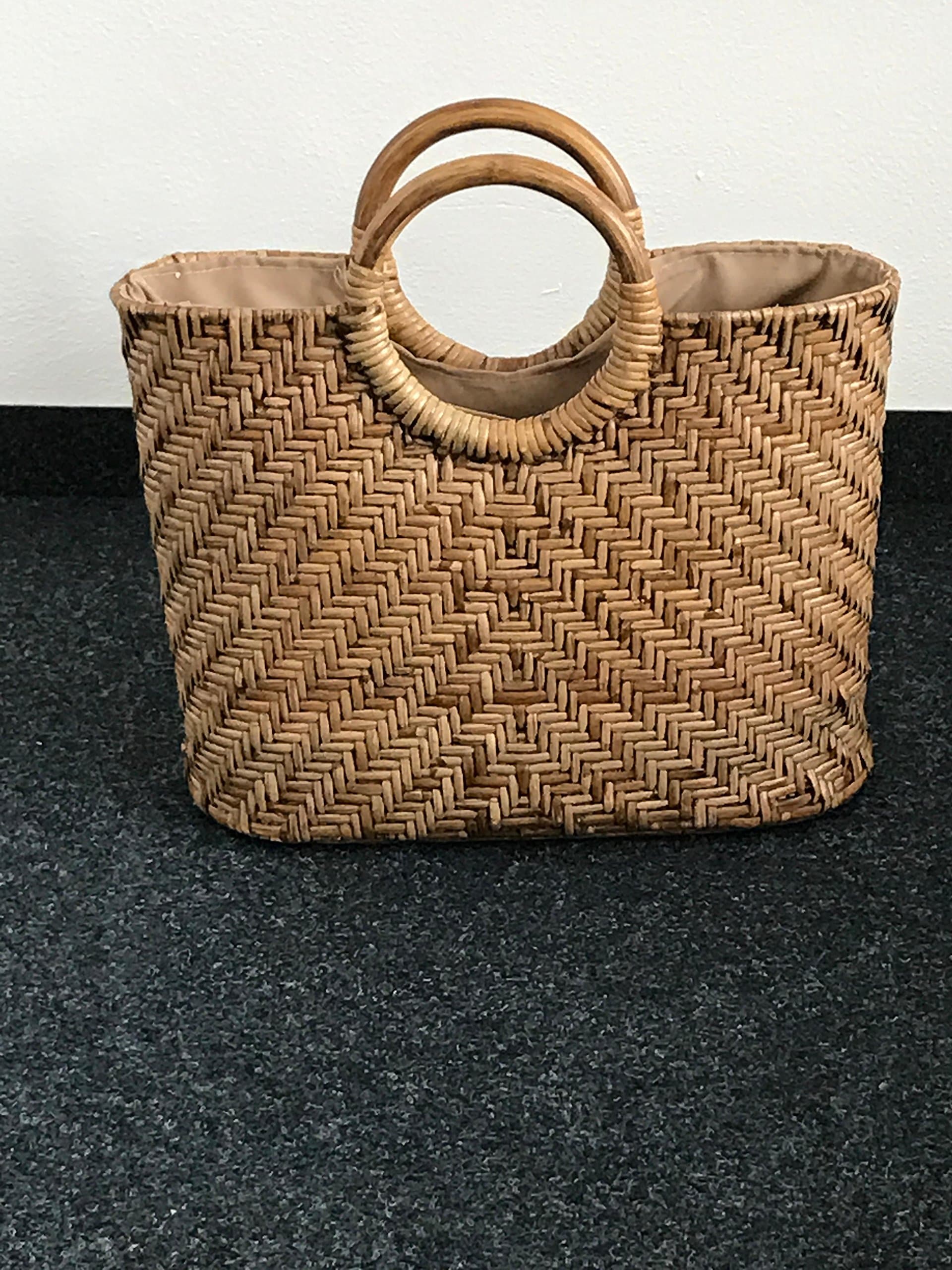 Shopping Bag Rattan Peel