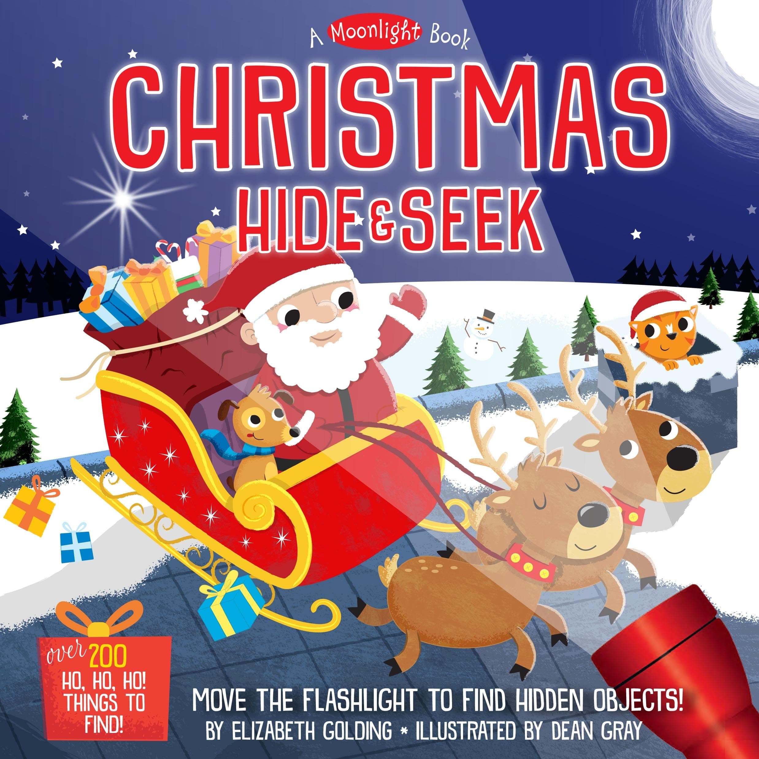 A Moonlight Book: Christmas Hide-and-Seek Hardcover – September 27, 2016