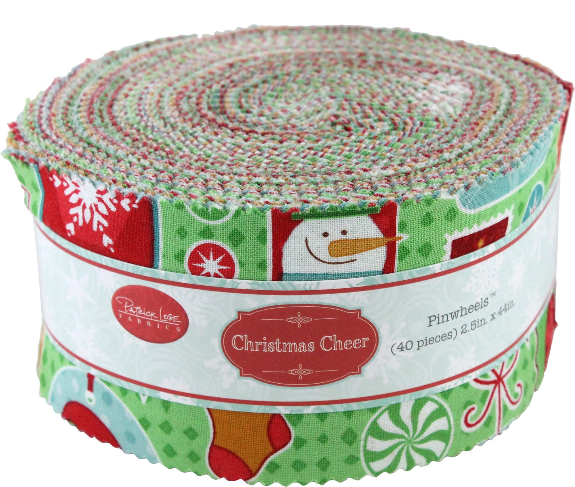 Christmas Cheer-Patrick Lose Studios 2.5x44 Pinwheels-40pcs