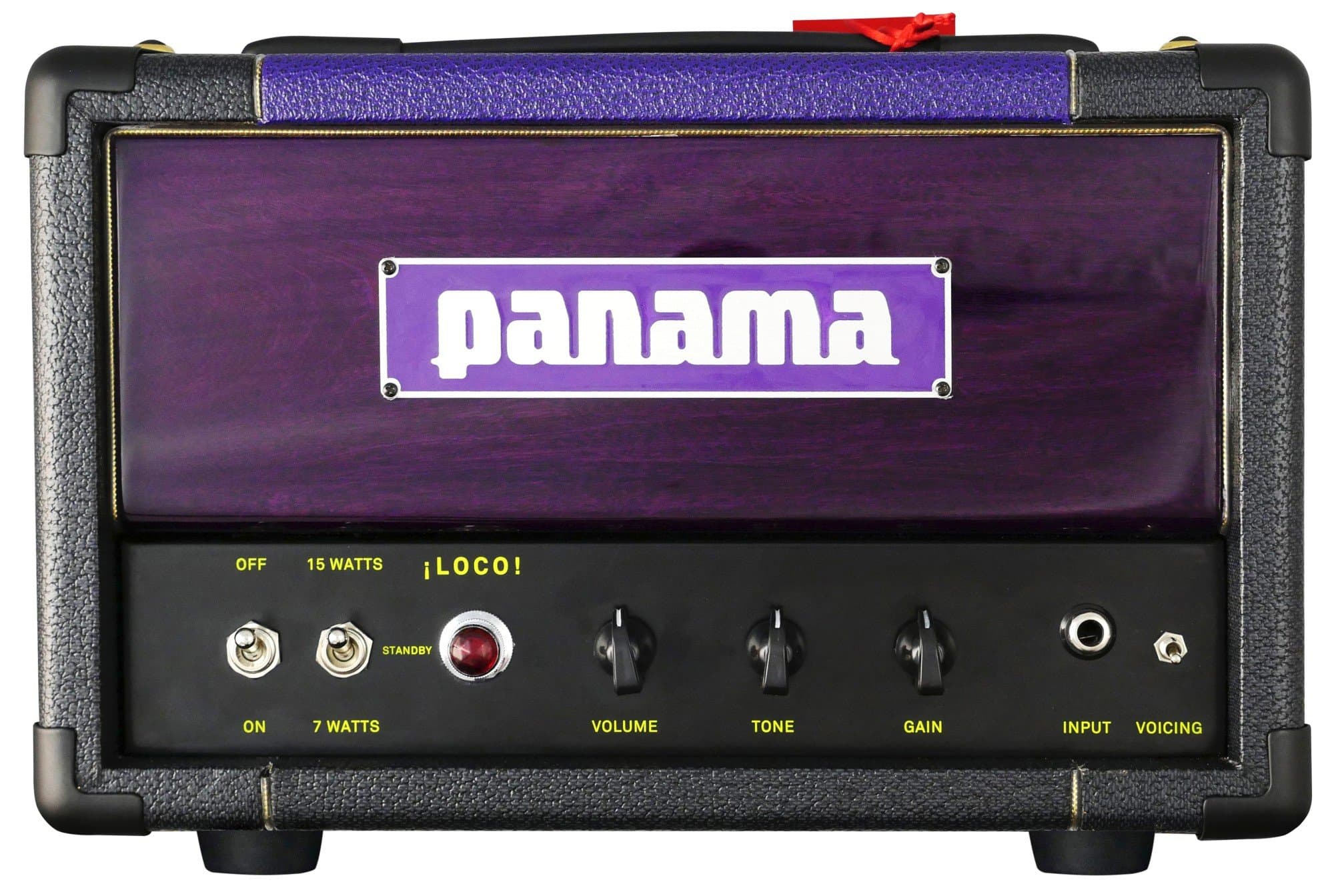 Panama Guitars LOCO 15W All Tube Guitar Amplifier Head (Purpleheart) (Single Channel Dual-Voice)