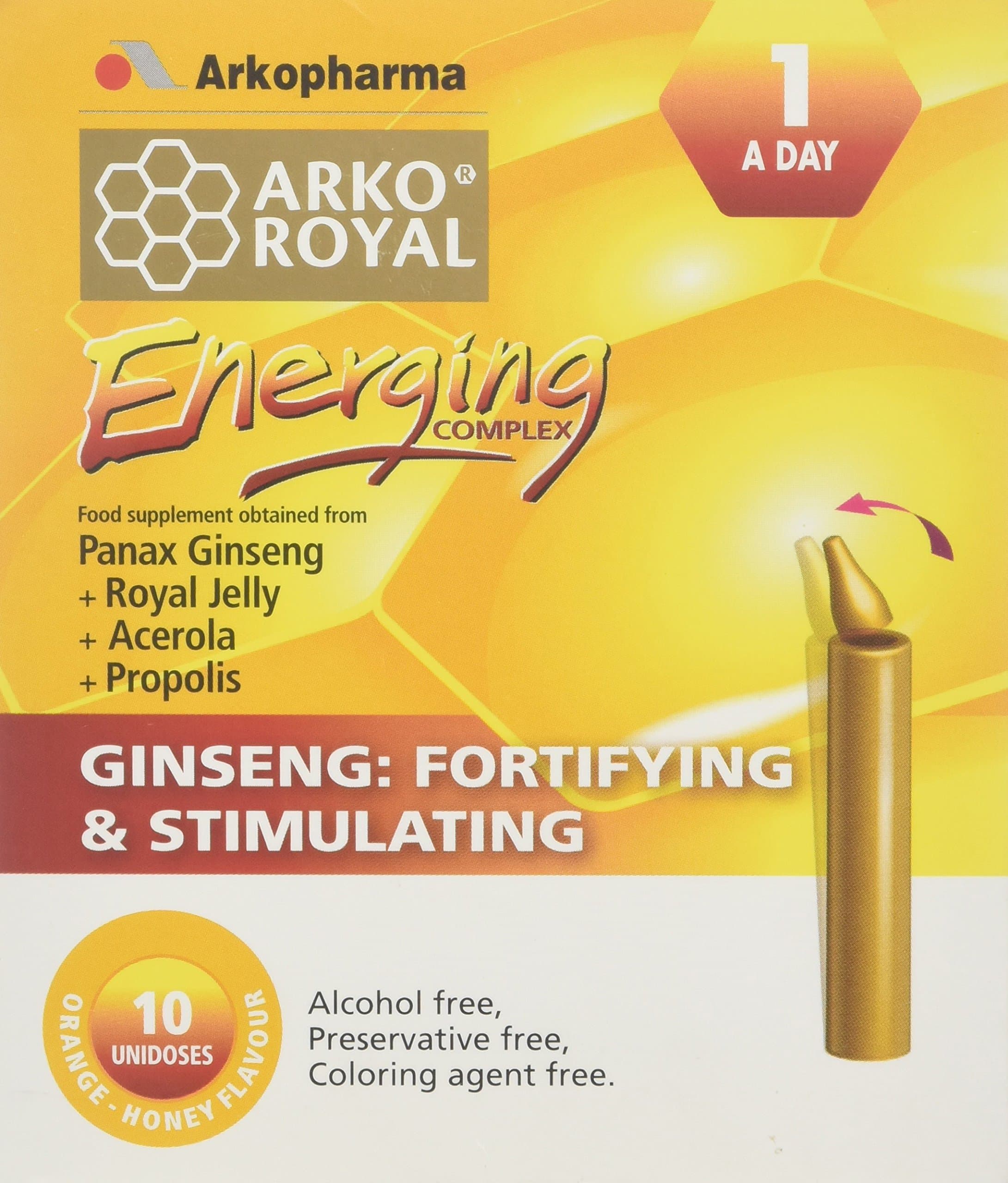 Arko Royal Energing Stimulating Complex Capsules - Pack of 10