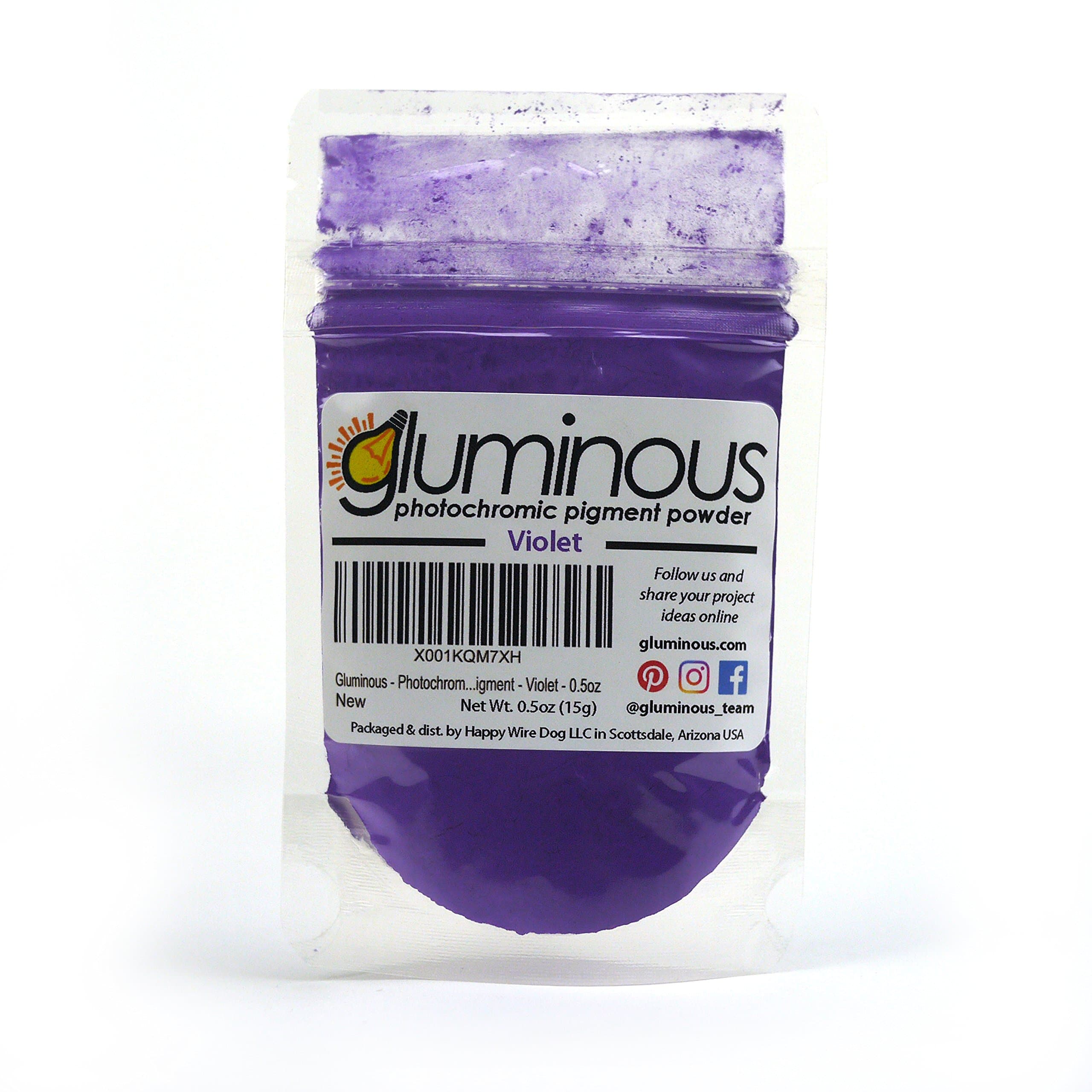 Gluminous - Photochromic Pigment - Violet - 0.5oz | 15g