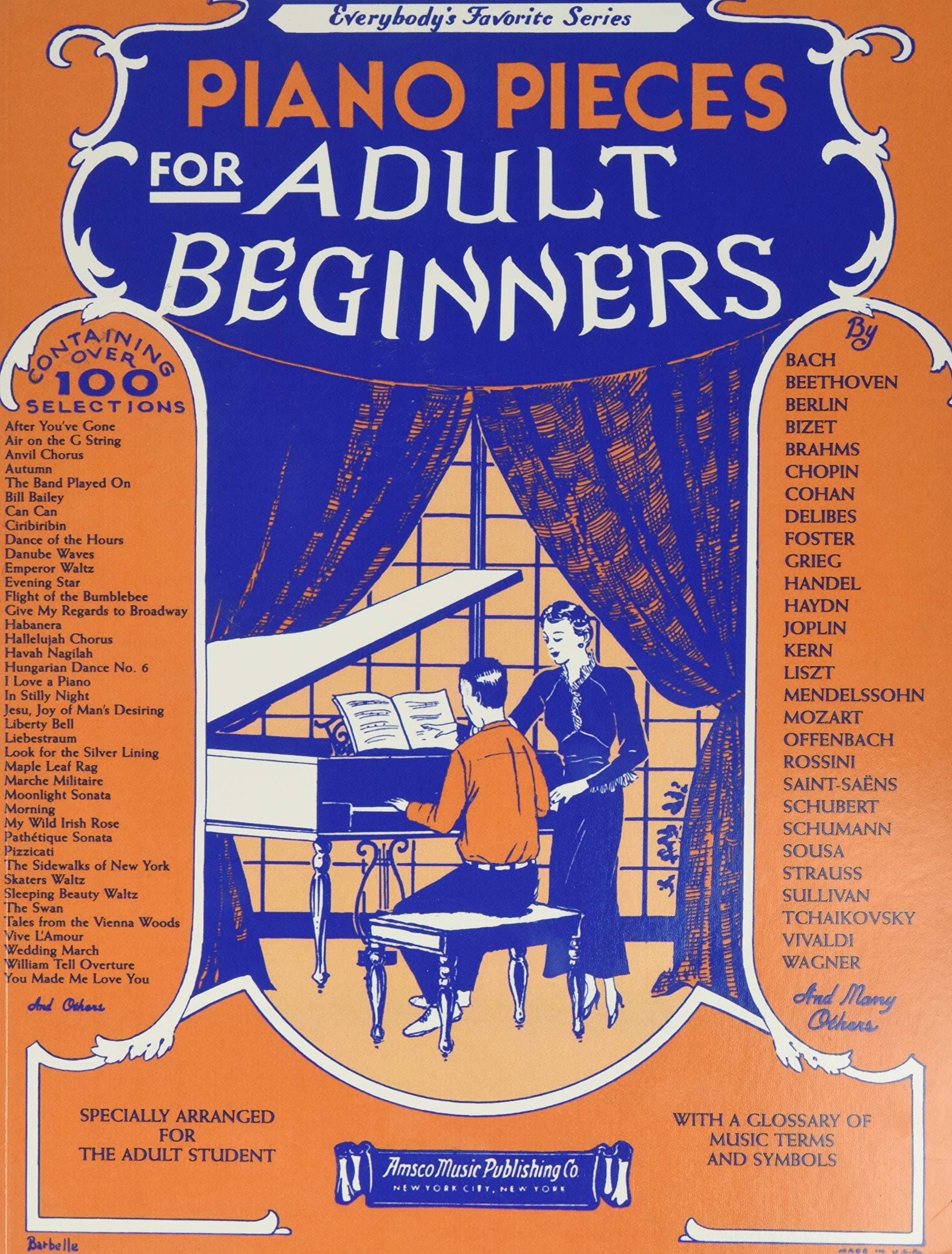 Piano Pieces for the Adult Beginner Paperback – 1 September 2000