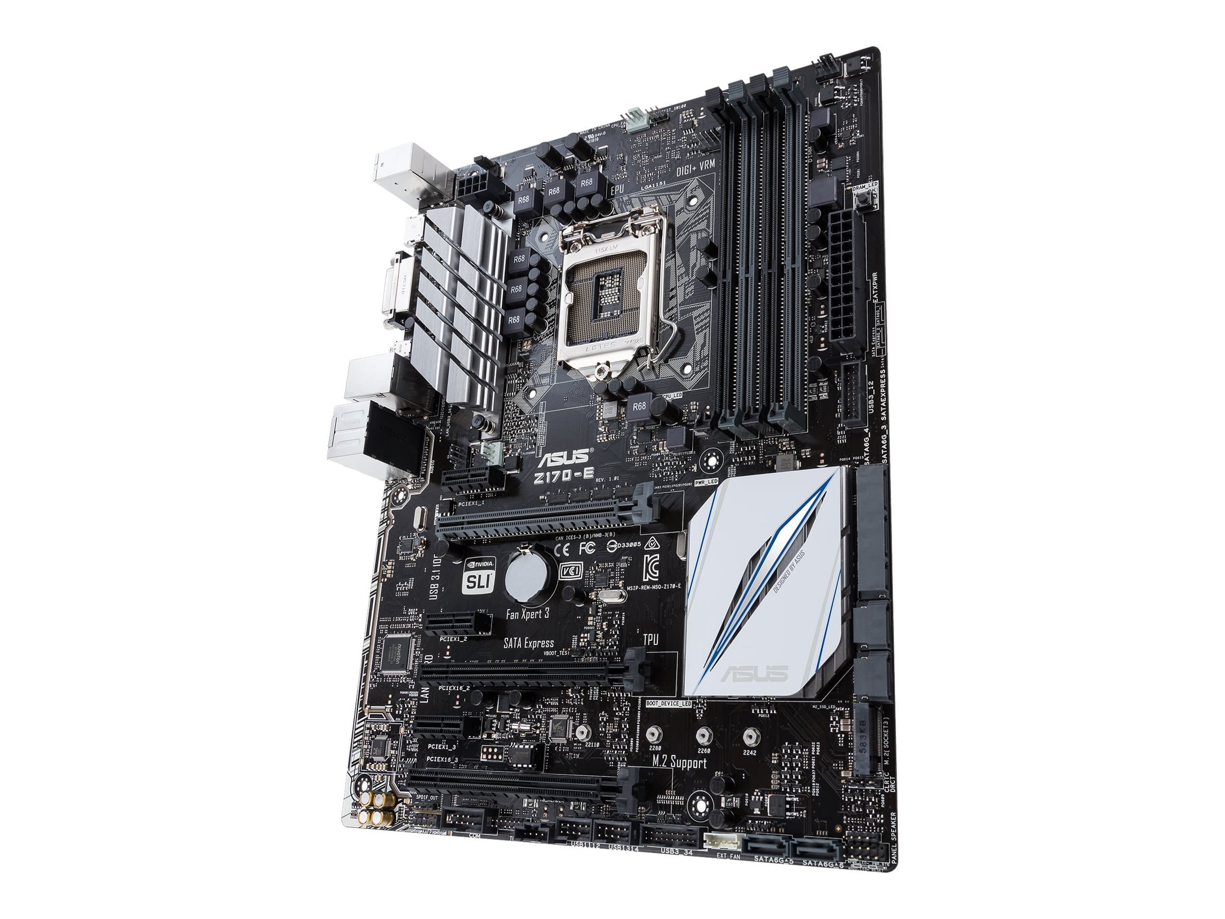 ASUS ATX DDR4 LGA 1151 Motherboard Z170-E