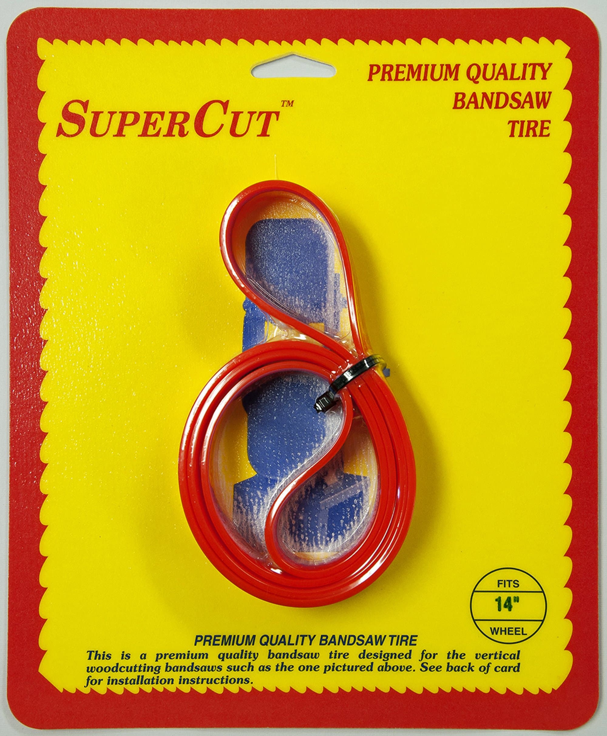 SuperCut BT-18 Band Saw Tires - 18" Wheel