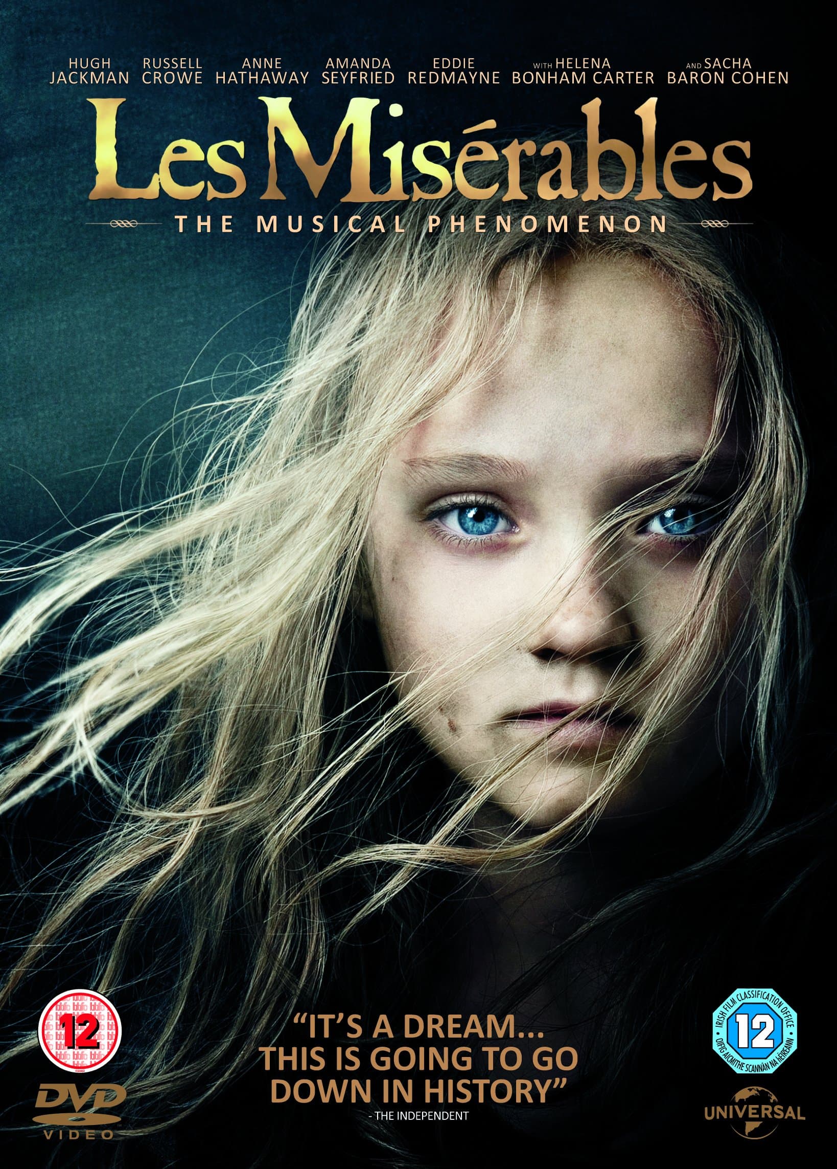 Les Misérables [DVD] [2012] (Packaging may vary)