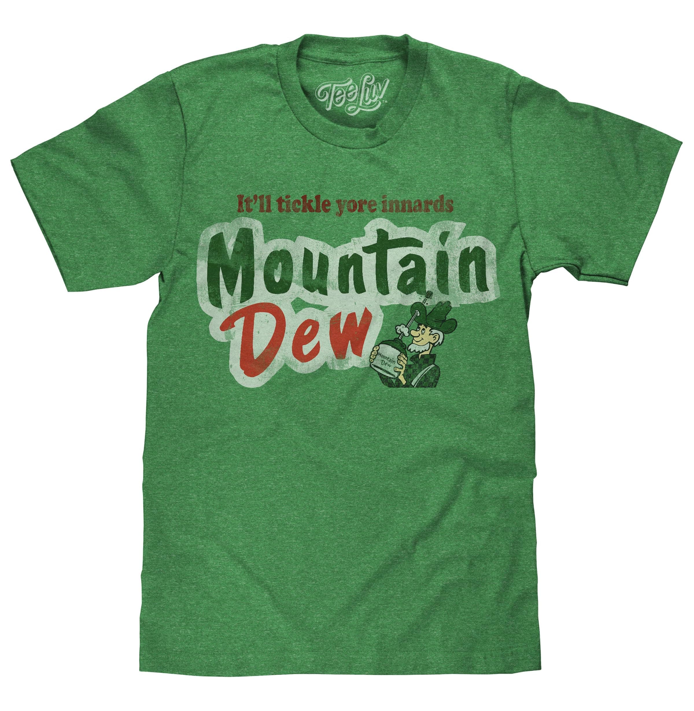 Sponsored Ad - Men's Mountain Dew T-Shirt - It'll Tickle Your Innards MTN Dew Shirt