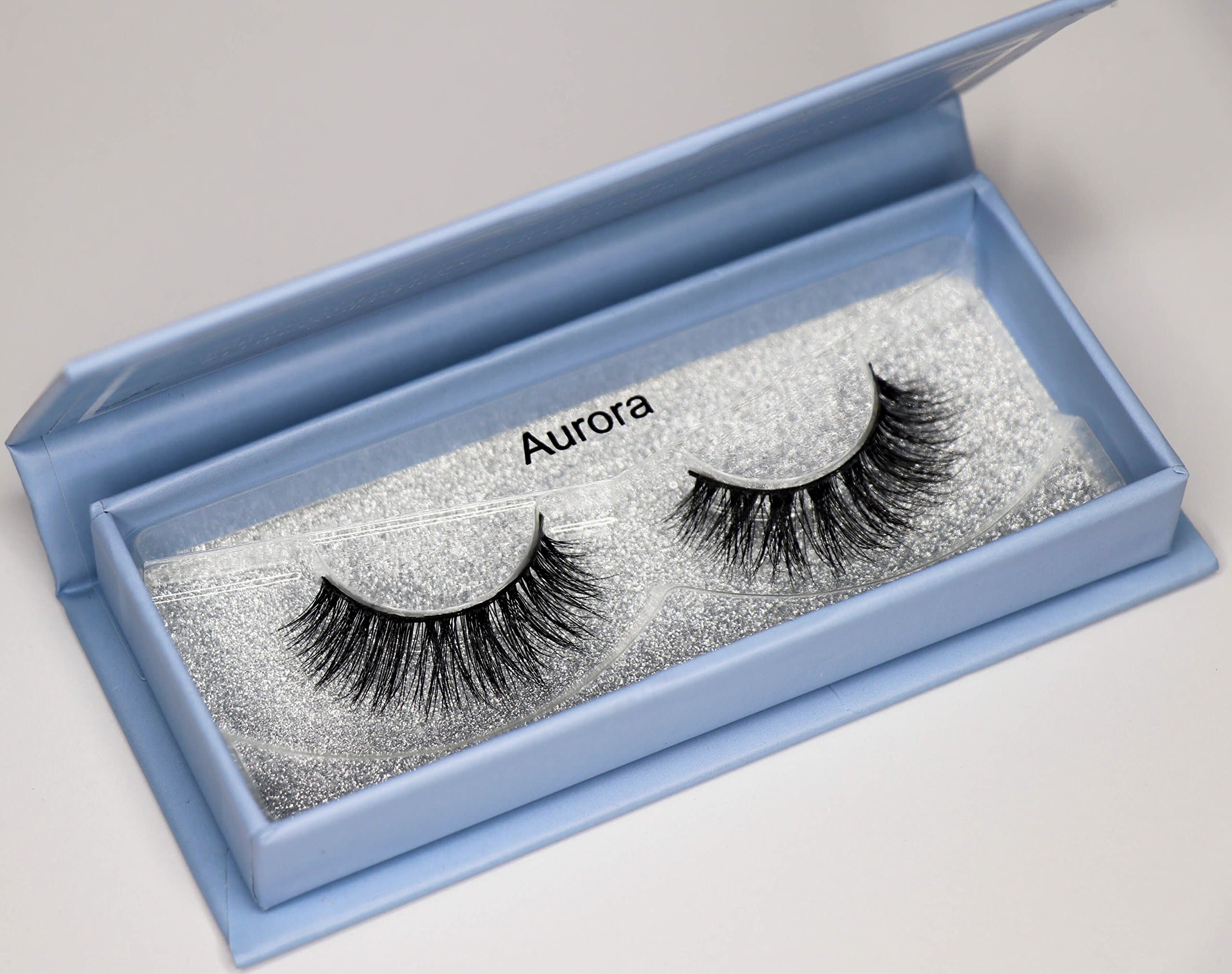 Luna XO Beauty"AURORA" Luxurious Reusable False 3D Mink Eyelashes