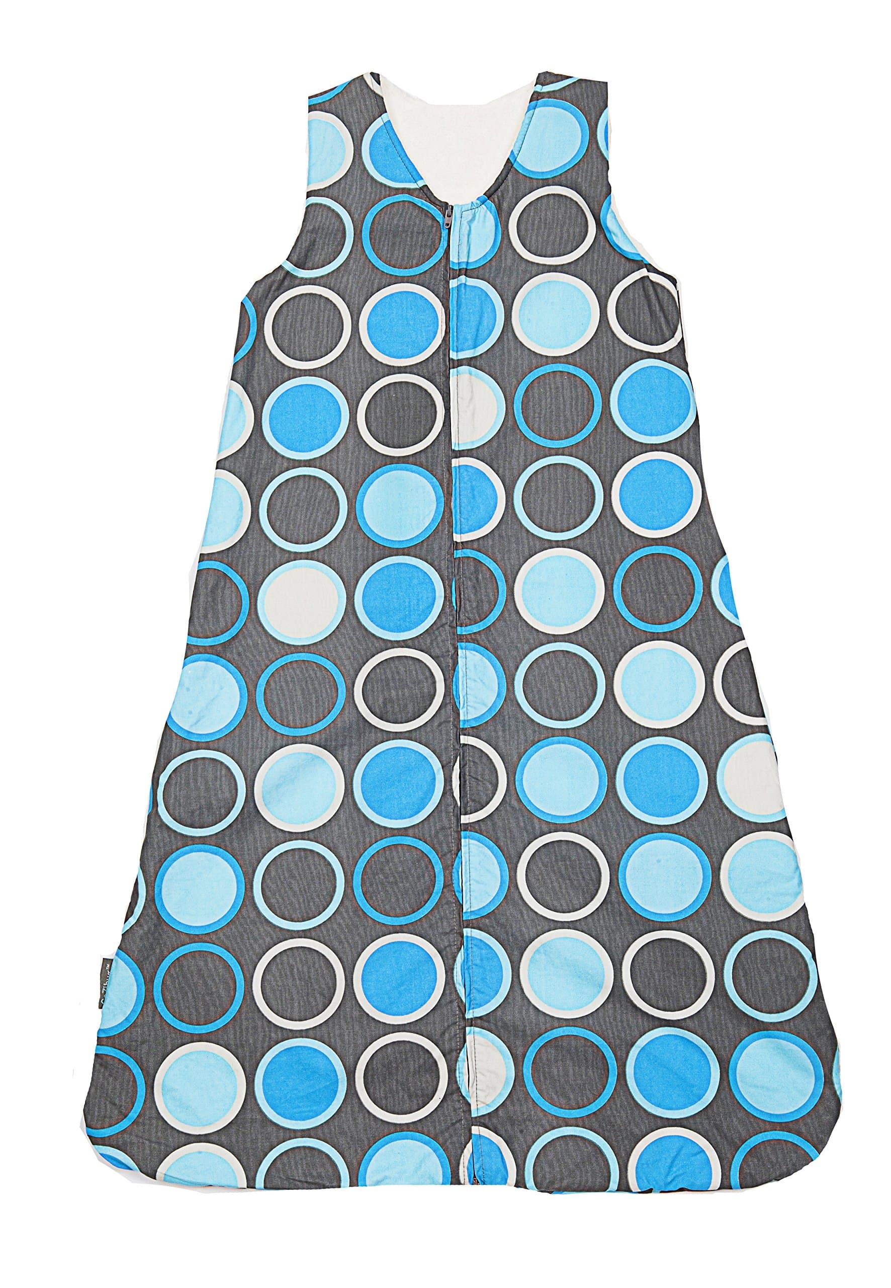 CoZibug Baby Cozi Sleep Sac, Grey/Turquoise, Large