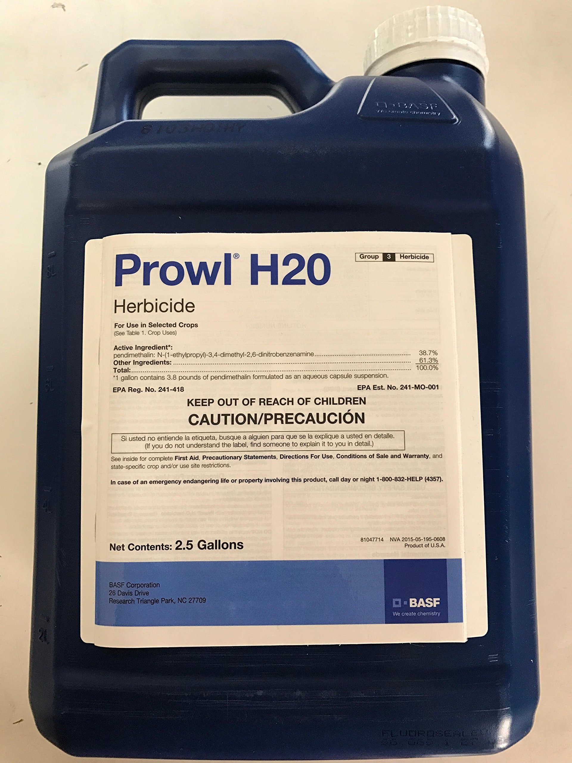 H2O Herbicide - 2.5 Gallon