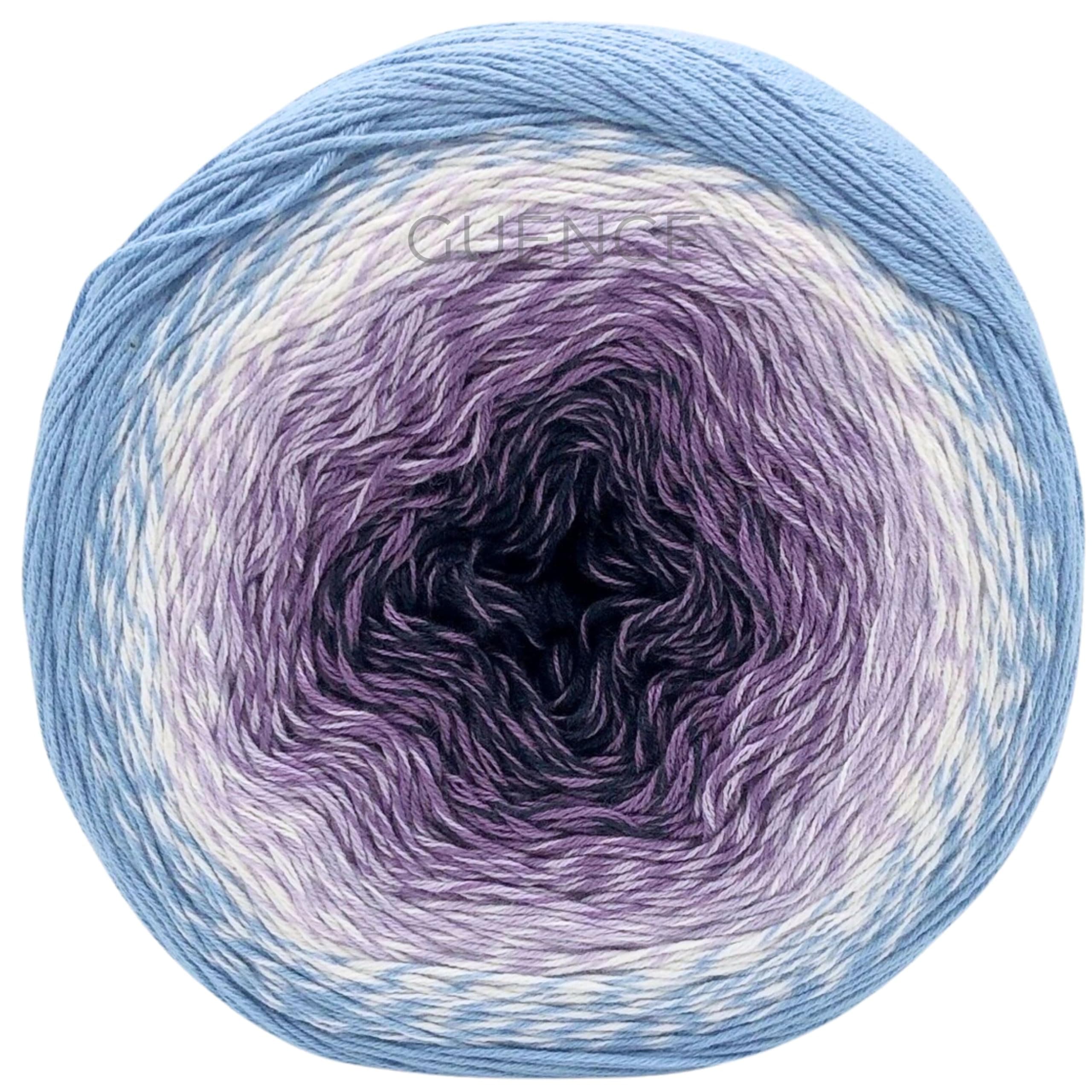 YarnArt Flowers Yarn 55% Cotton 45% Acrylic 250g 1094yds Multicolor Cotton Yarn Rainbow Crochet Yarn Spring Summer 1 Superfine Yarn (264)