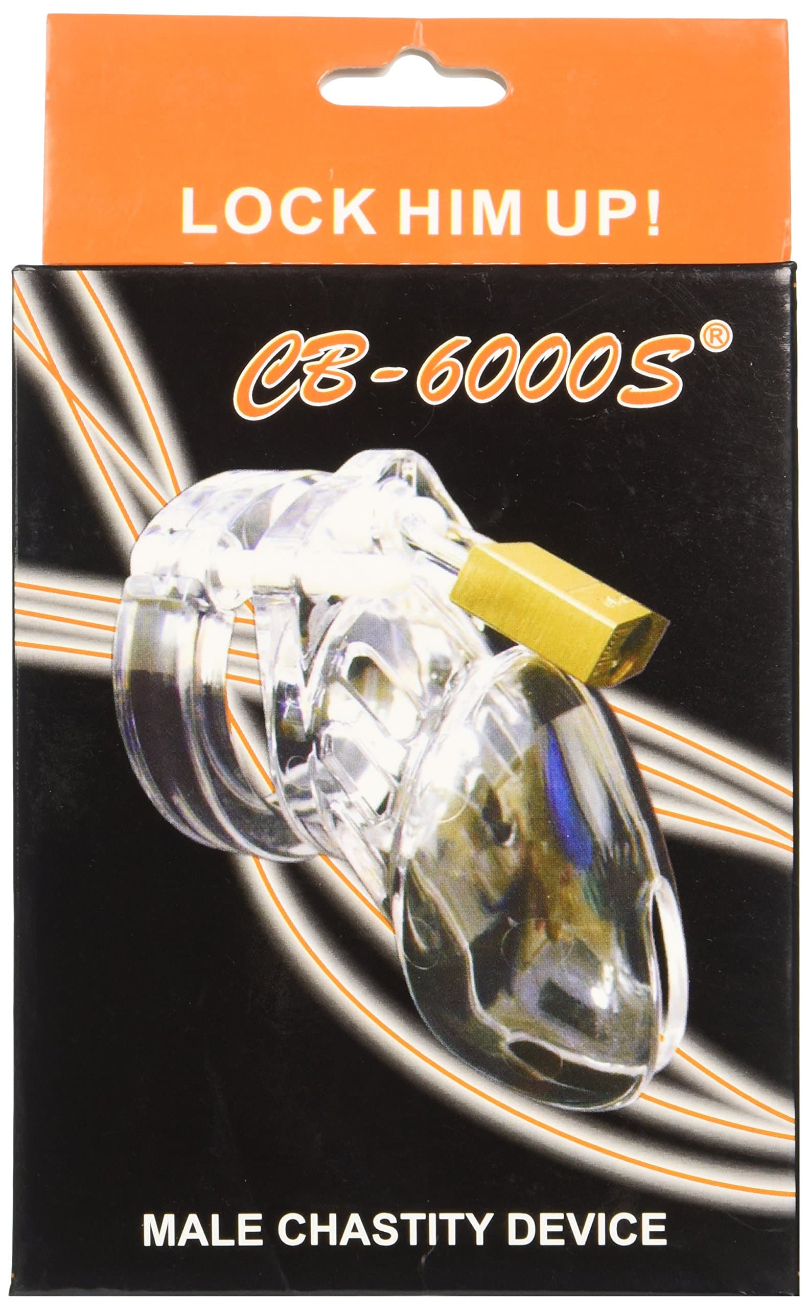 CB6000s, Clear: Male Chastity Belt Cage