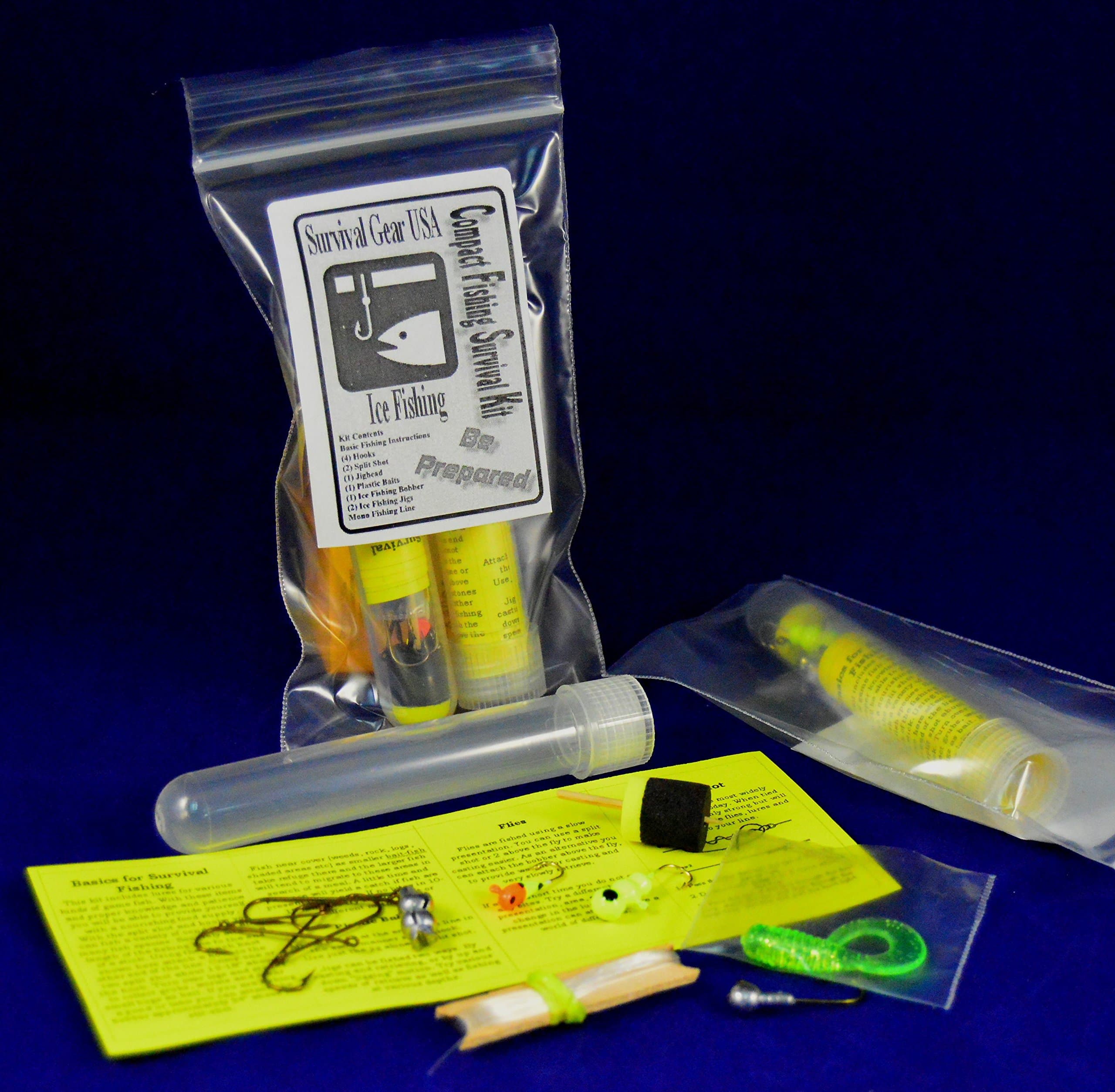 Compact Survival Kit ICE Fishing Version (Lot of 2)