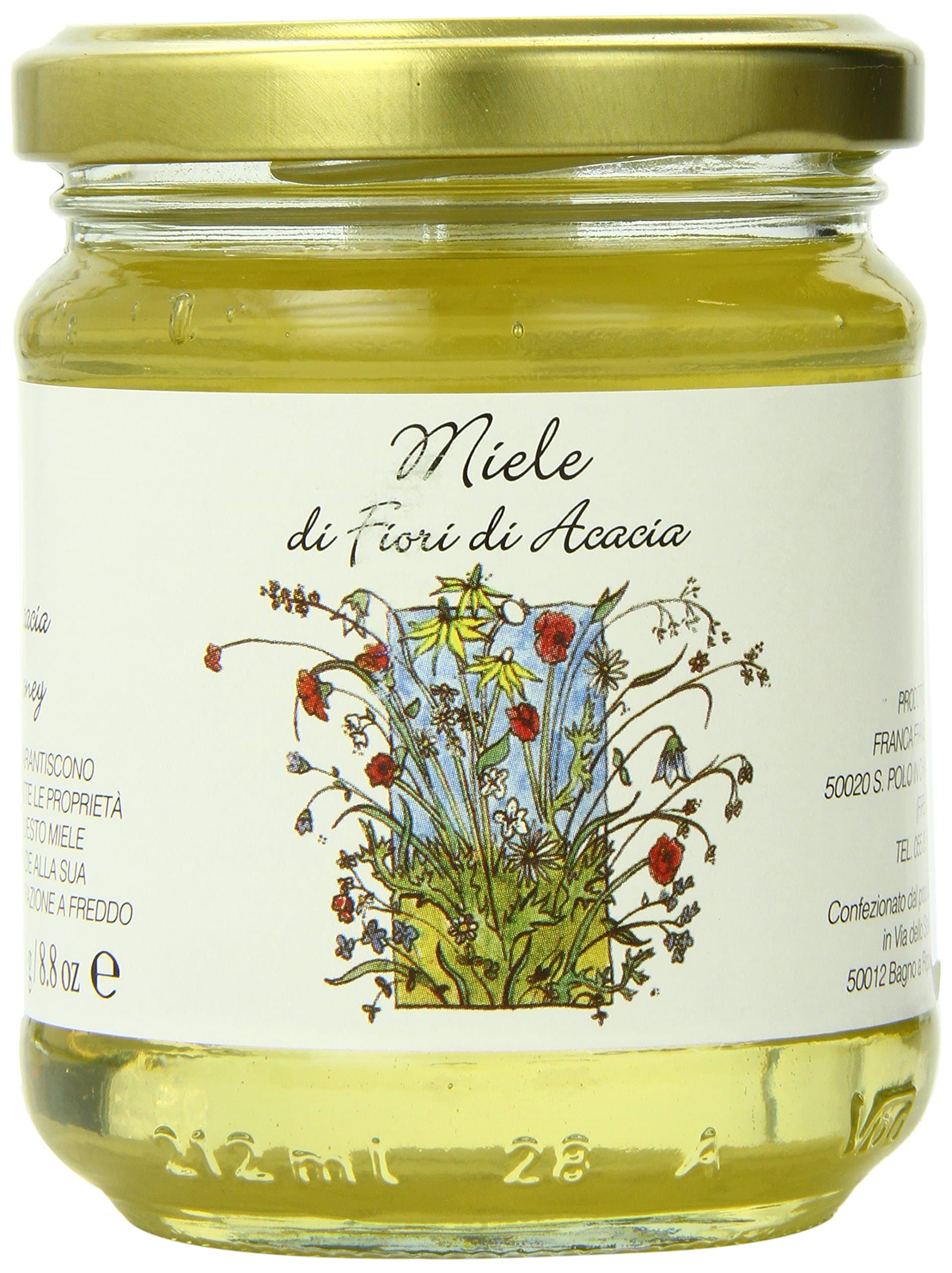Franca Franzoni Honey, Acacia, 8.8 Ounce
