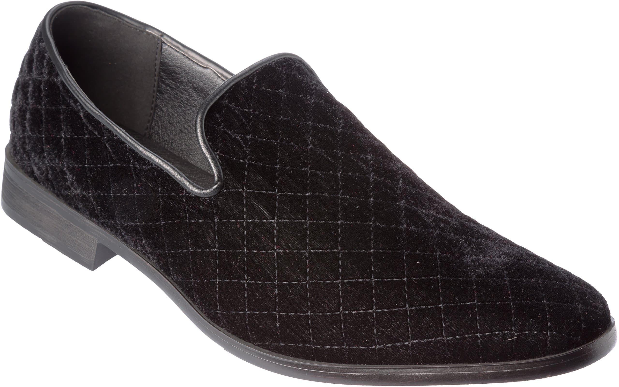 Alberto Fellini Mens Loafer-Fashion Slip-On Sparkling-Glitter