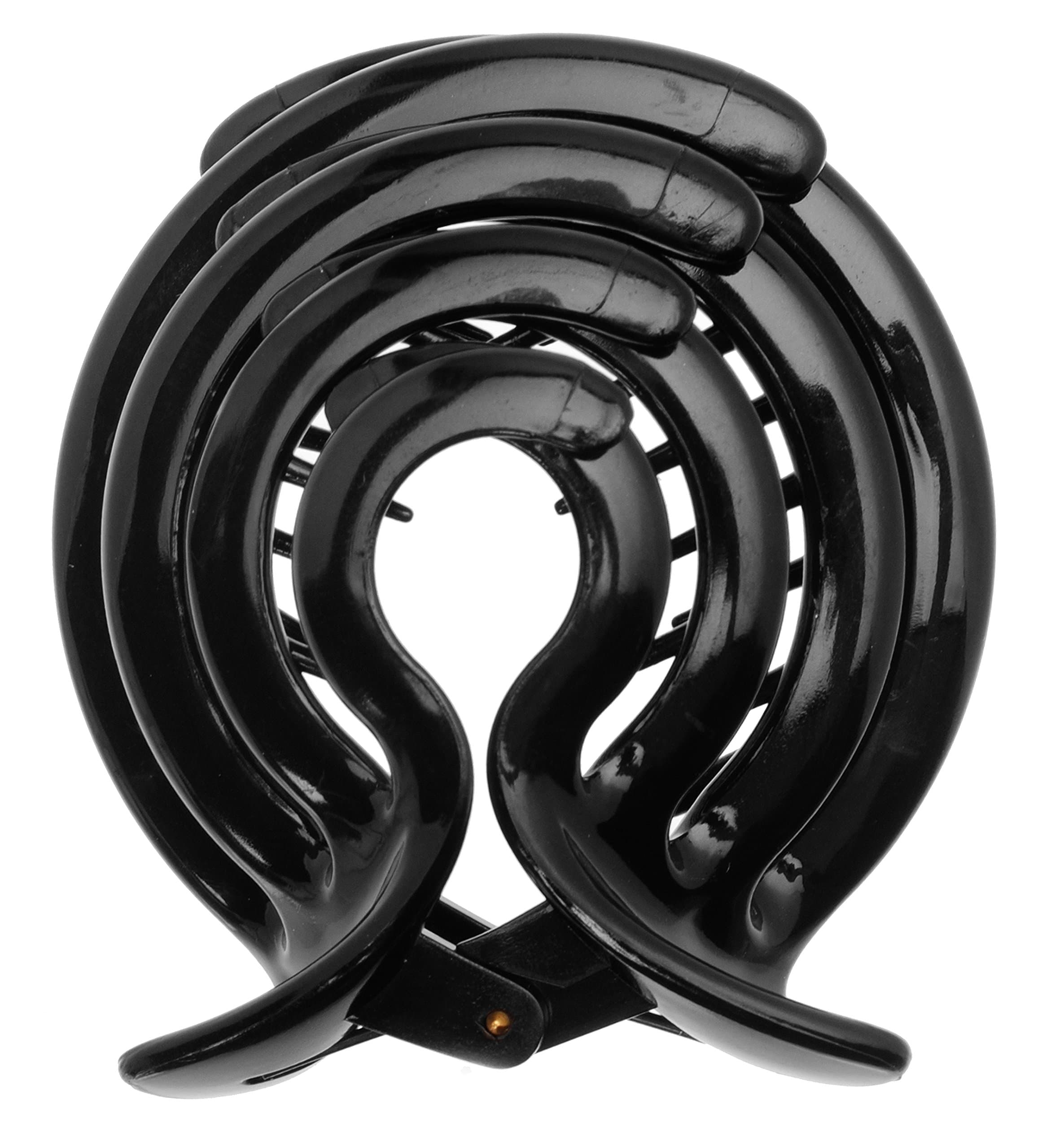 France Luxe Embrace Ponytail Clip - Black