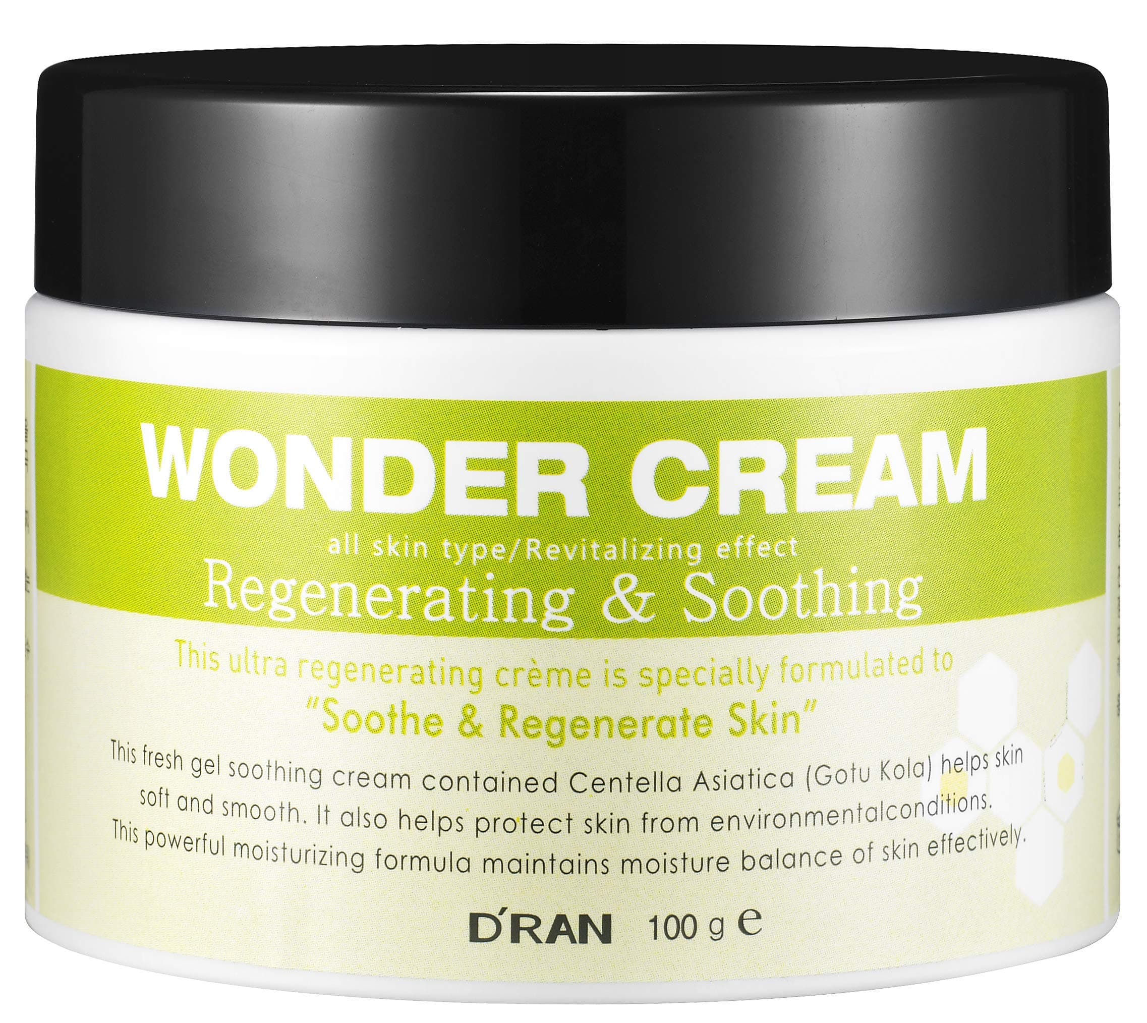 DRAN Korean Cosmetics Skincare Regenerating & Soothing Wonder Cream DRAN