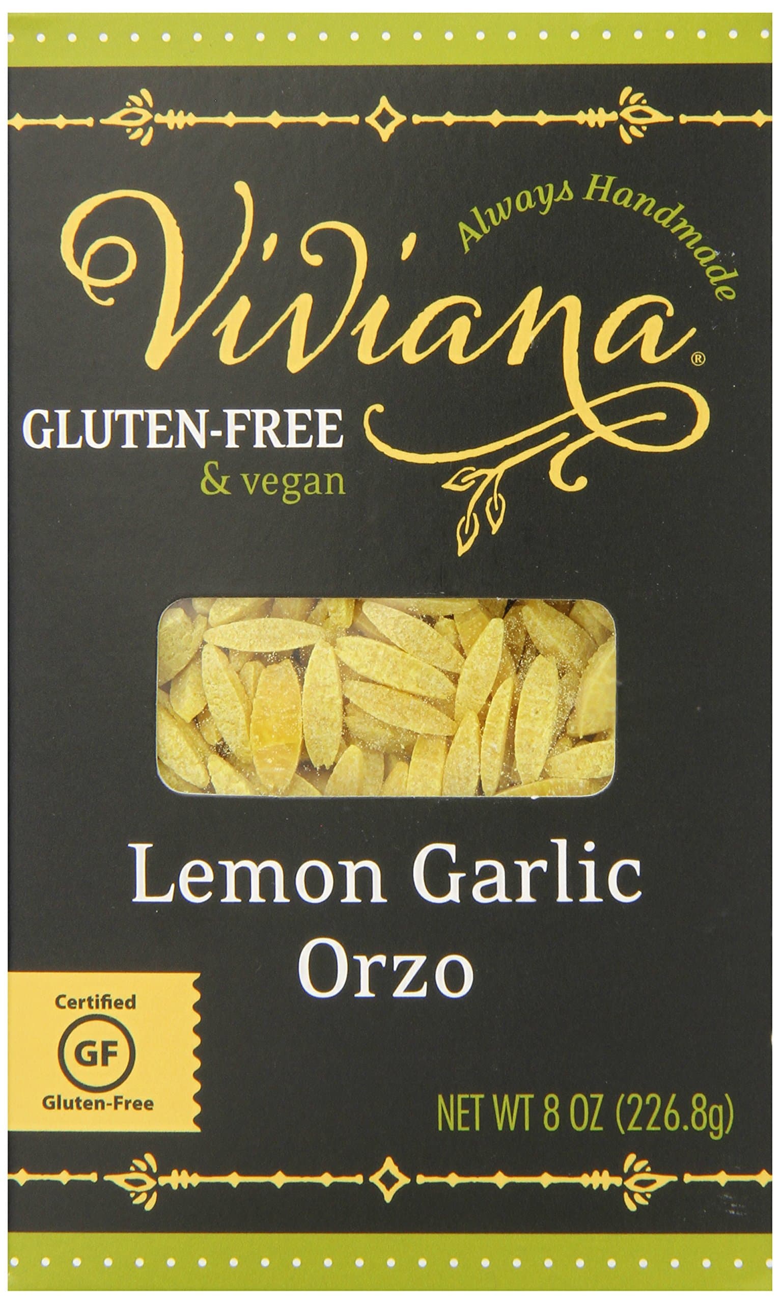 Viviana Lemon Garlic Orzo, 8 Ounce