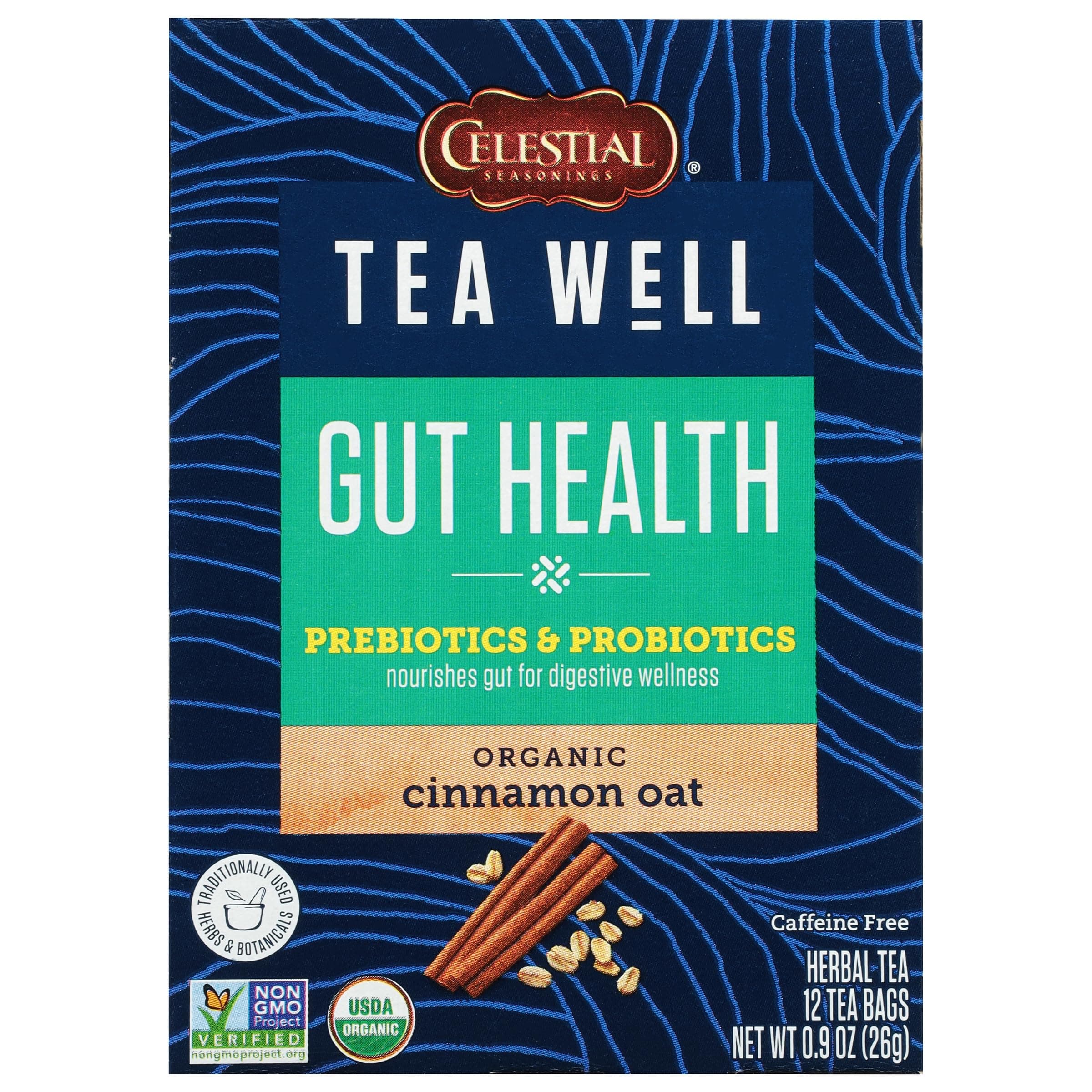 Tea Well Gut Health 12 Bags Box