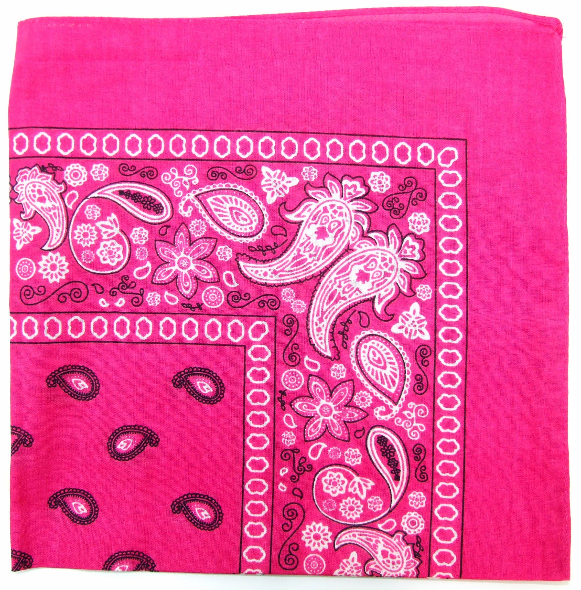 Novelty Bandanas Paisley Cotton Bandanas Single Pack