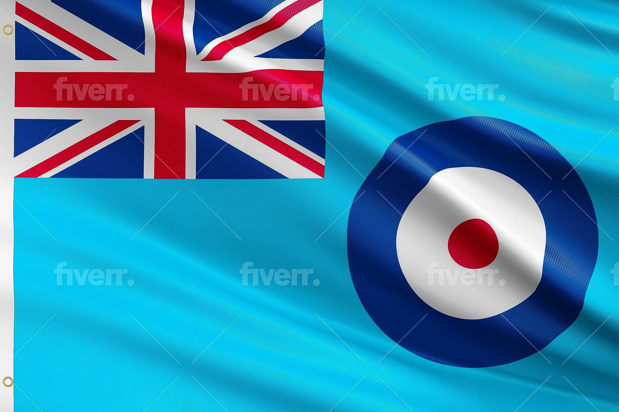 Royal Air Force Ensign Outdoor Heavy-duty - RAF Ensign Flag Premium Suitable for Flagpoles Symbol of Royal Air Force - British Armed Forces Flag Ideal for Festival Business Party - 5x3 ft