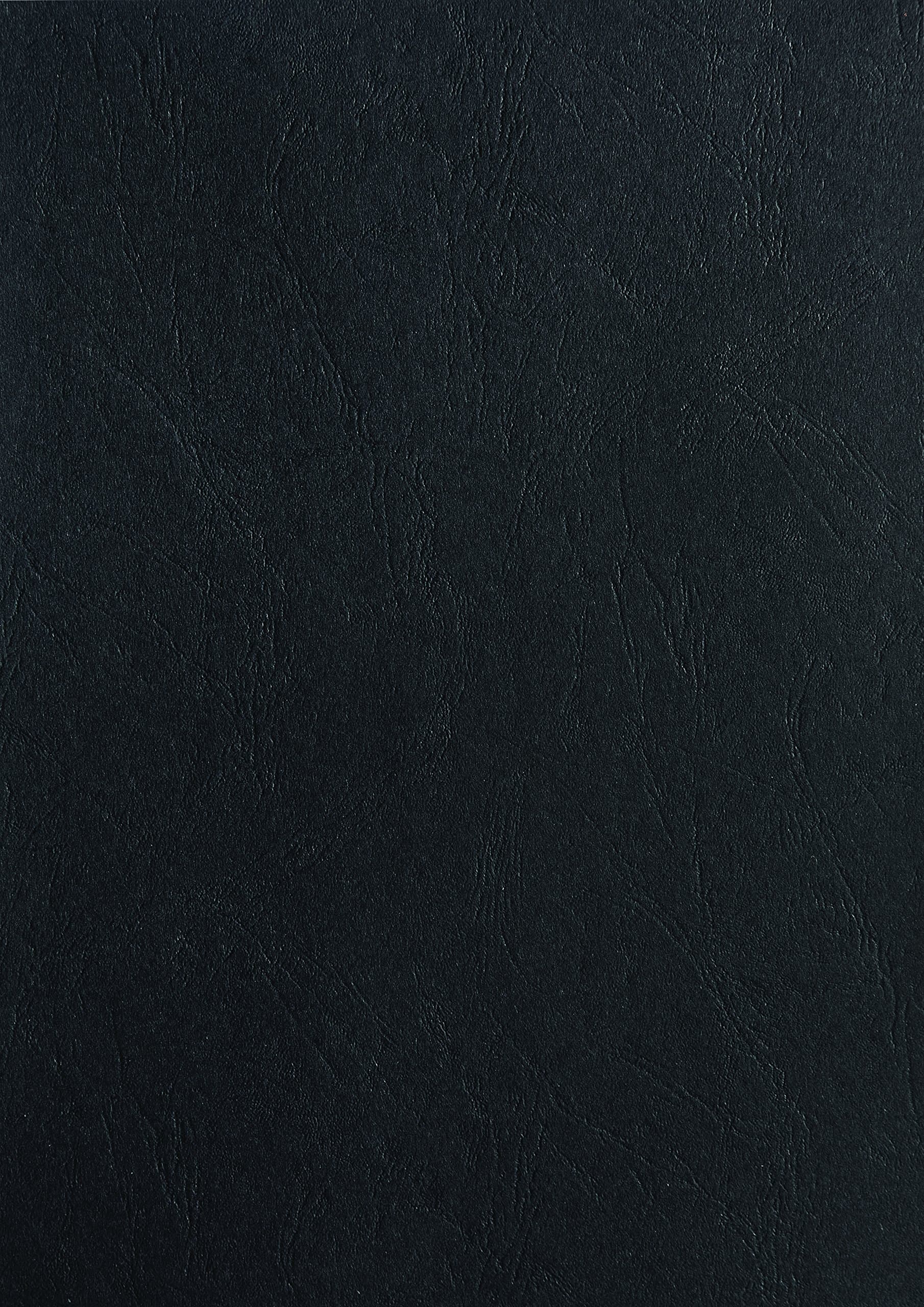 PavoPremium A3 Leather Grain Cover - Black (Pack of 100)