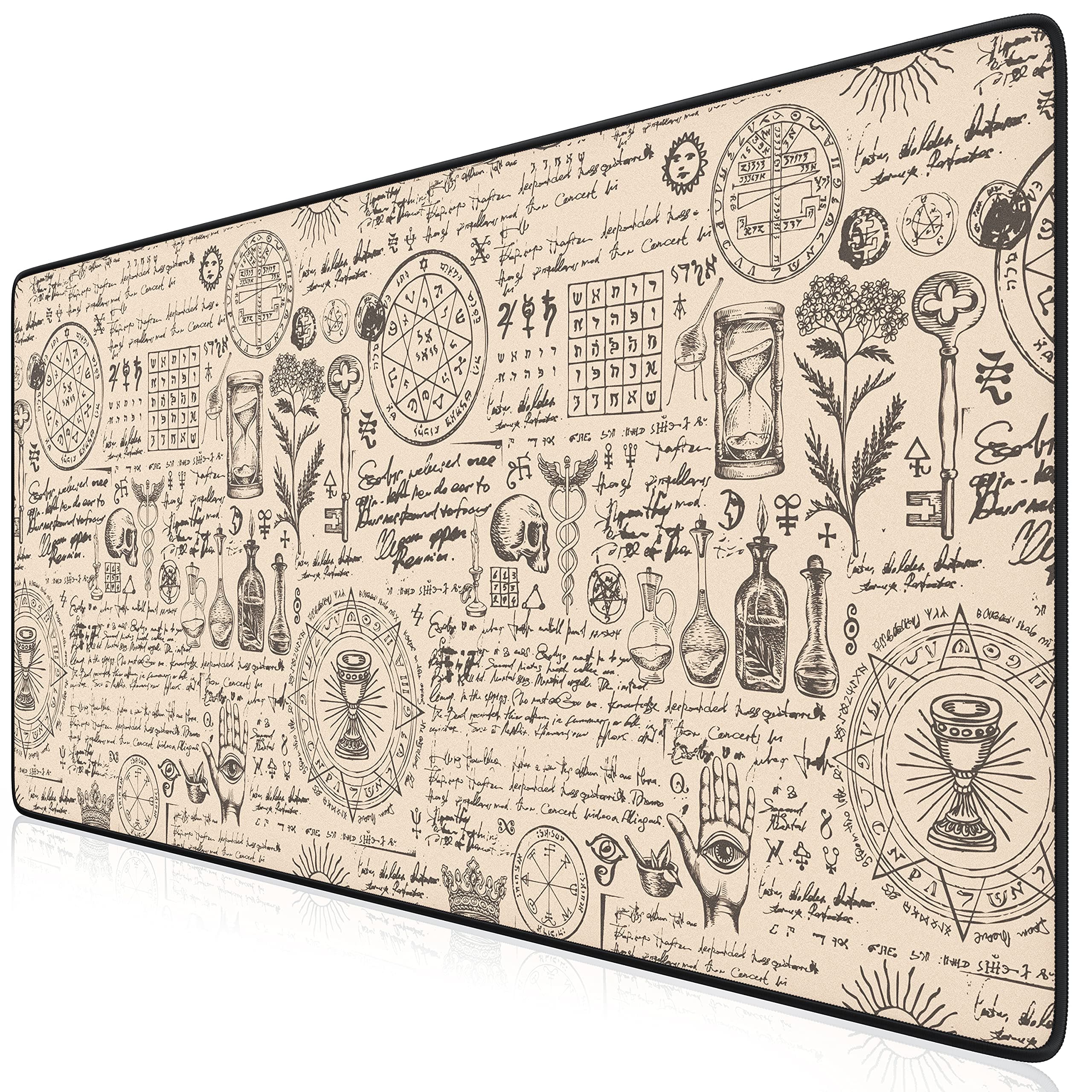 XXL Mouse Mat - Mouse Pad 900 x 400 x 3mm –Speed Gaming Mouse Pad - Extra Large - Table Mat Large Size - improved Precision and Speed – Design Alchemy