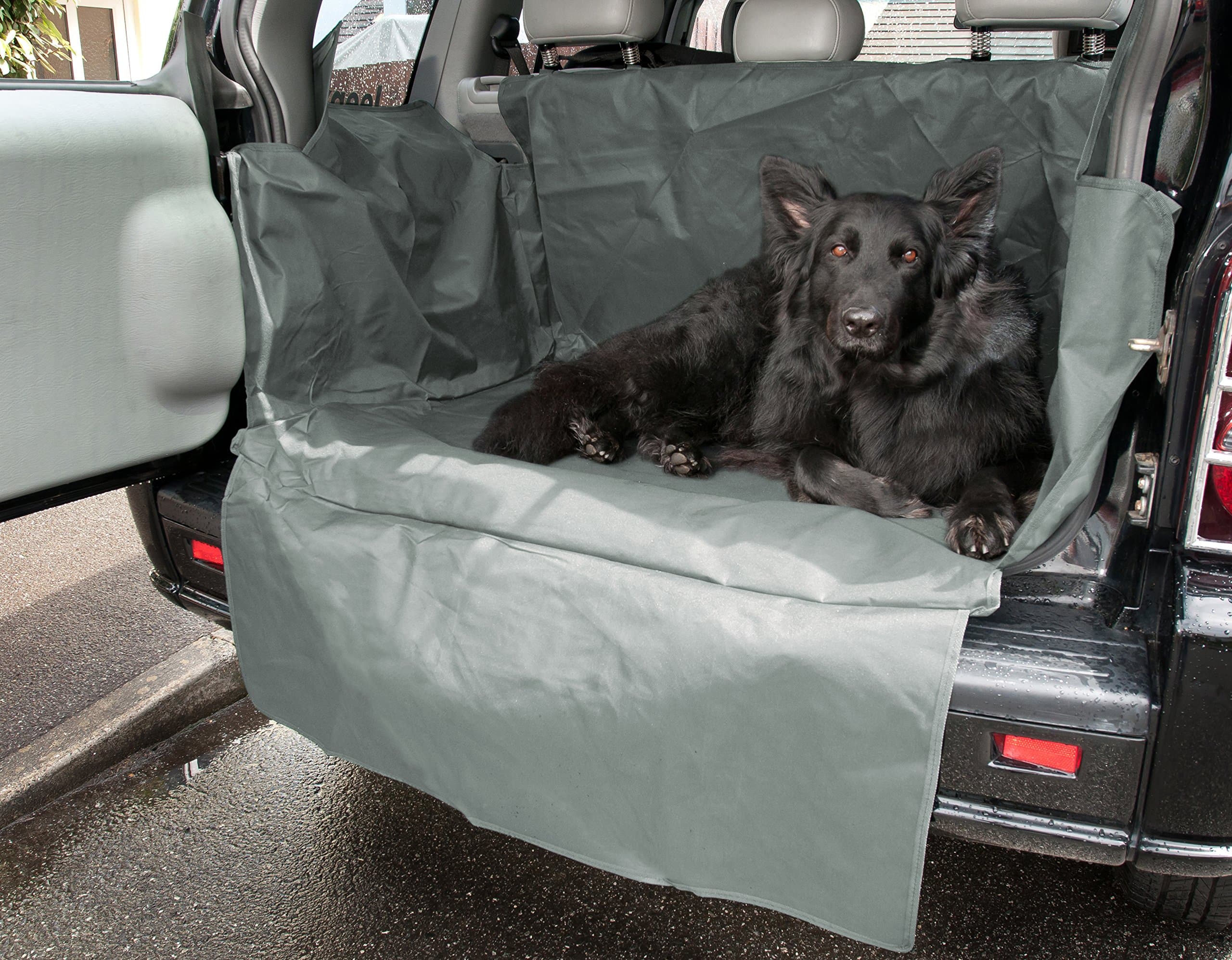 Car Boot & Bumper Cover Liner Mat Waterproof Dog Pet Protector R3 (Grey)