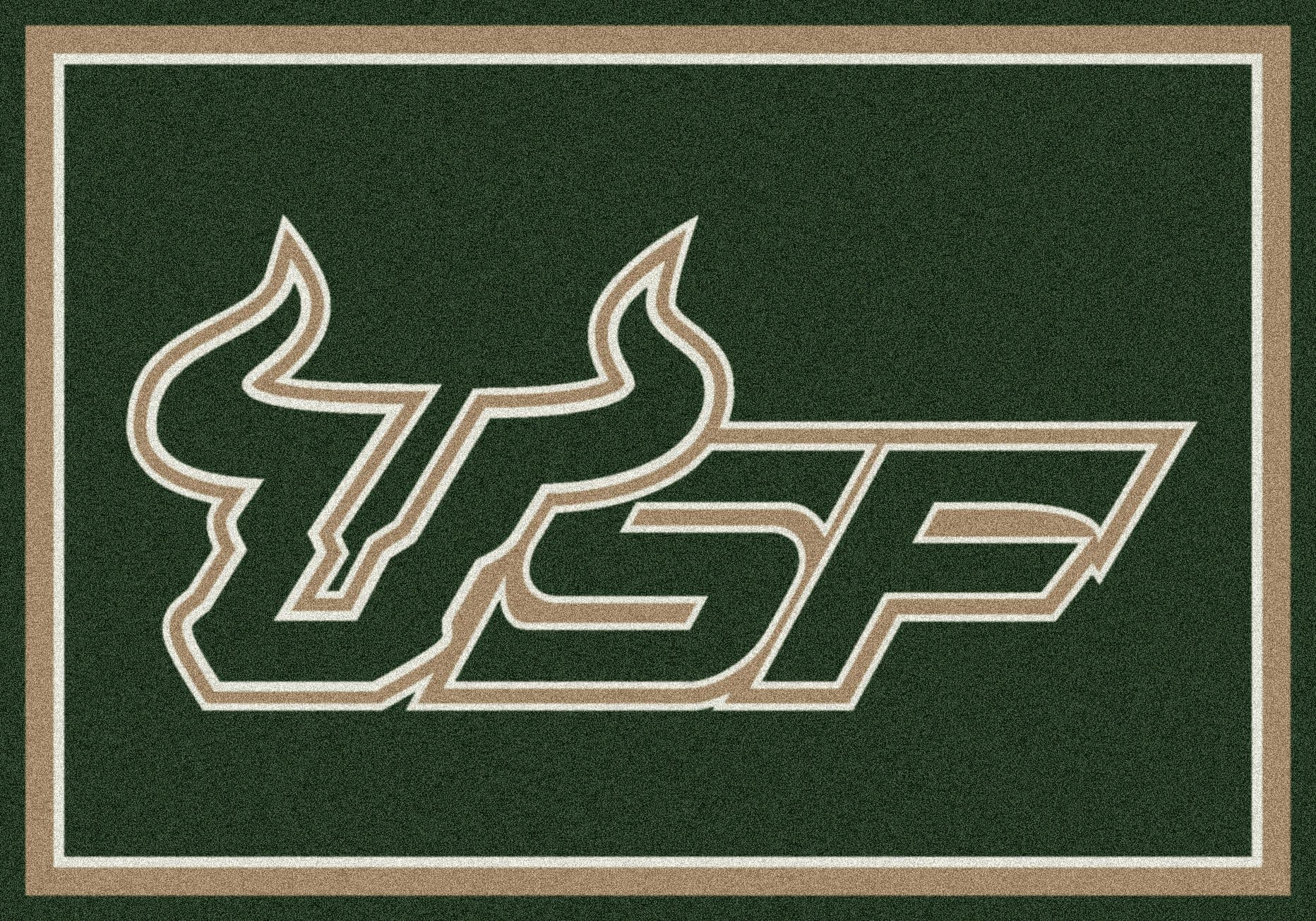 South Florida College Team Spirit Rug: 54"x78"