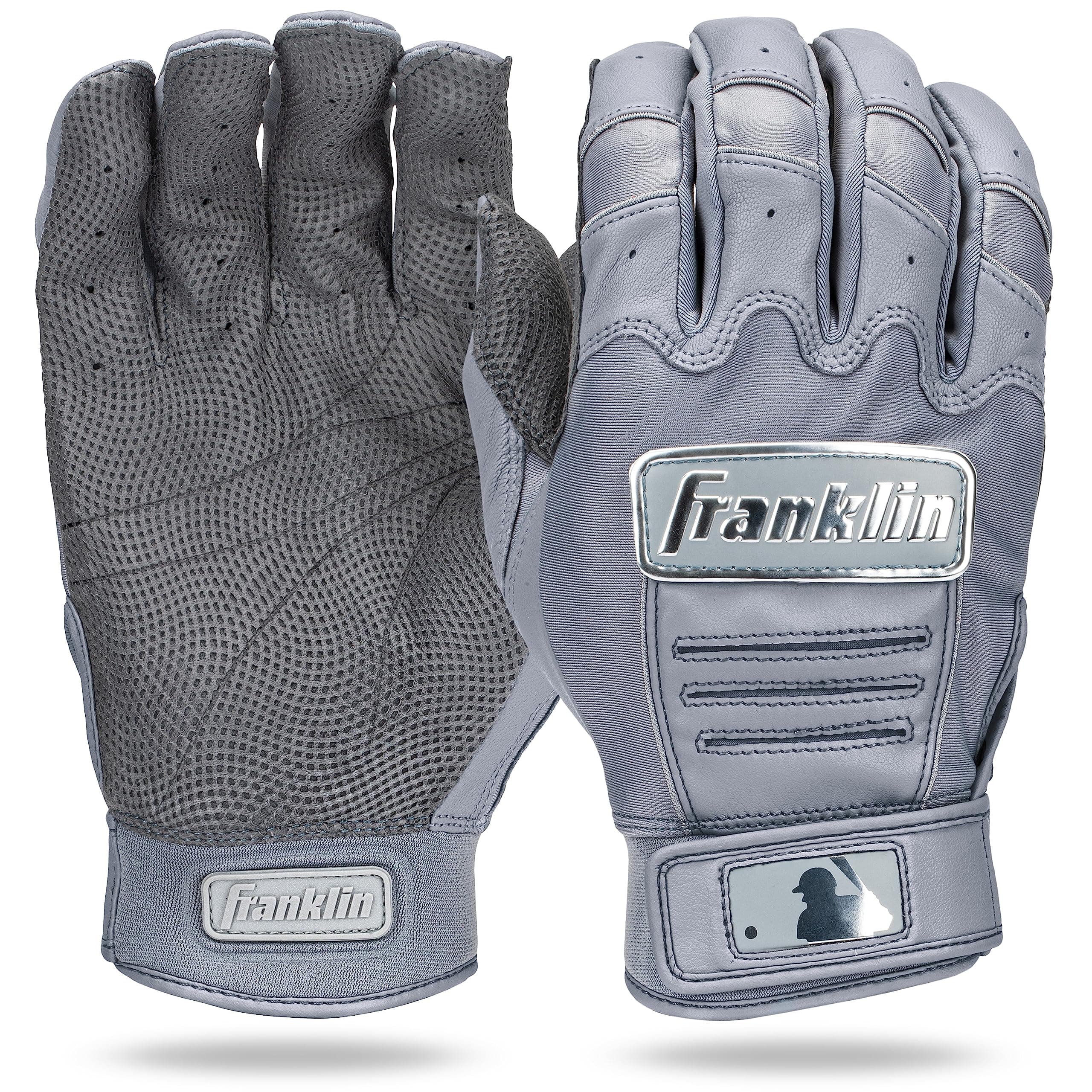 Franklin Sports MLB Baseball Batting Gloves - CFX Pro Youth Glove Pairs - Baseball + Softball - Multiple Sizes + Colors