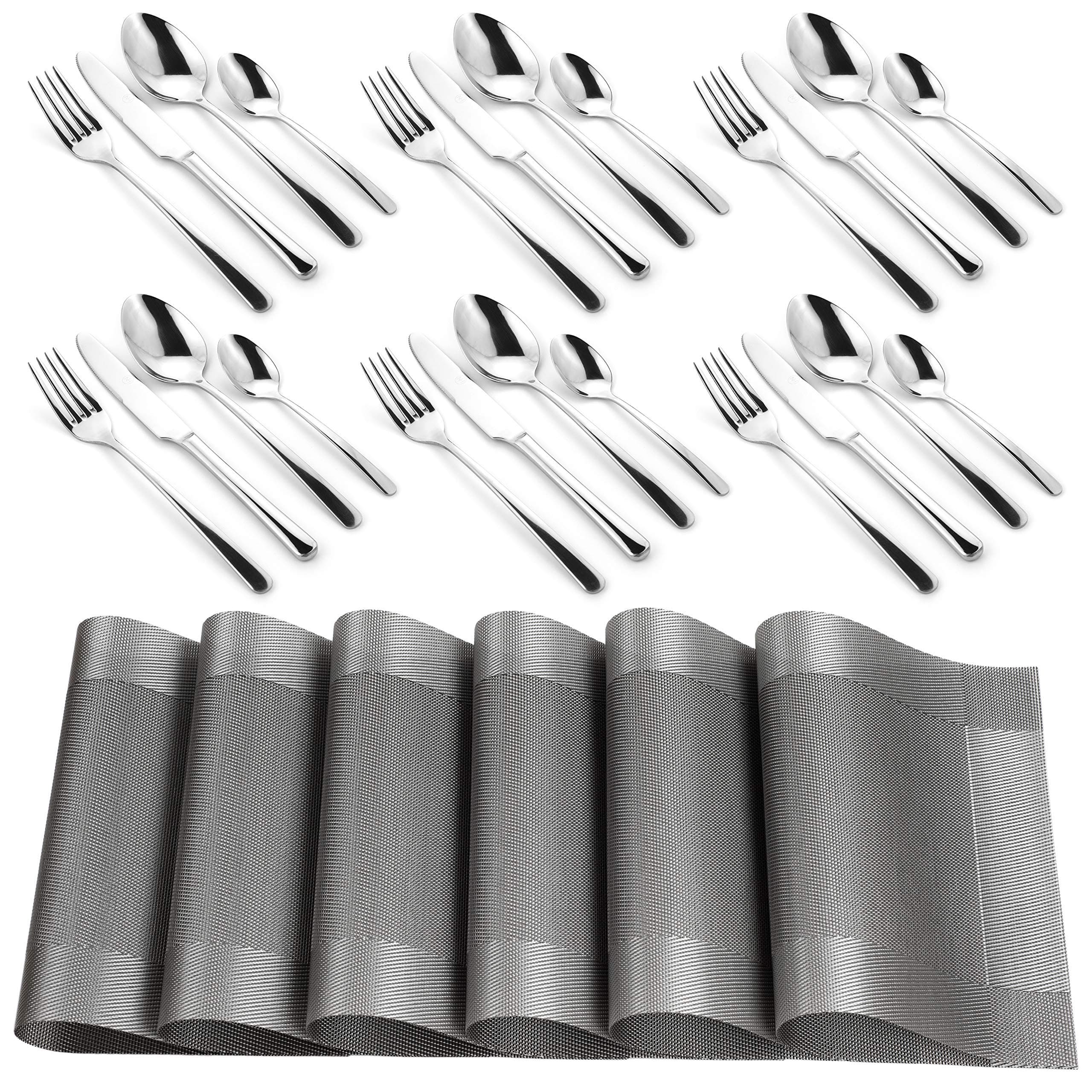 Restaurant Quality 24 Piece Cutlery Set