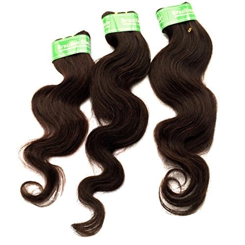 King Love Star Brazilian Virgin Hair Body Wave 4A Virgin Human Hair Bundles 6 Pcs 26" 26" 26" 28" 28" 28" a Lot 300g Hair Weave Brazilian Body Wave Bundles (#2 Brown)