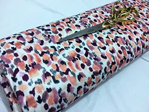 Stretch Viscose Jersey Animal-Leopard Print Dress/Craft Fabric