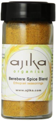 Ajika Organic Berbere Spice Blend - Ethopian Seasonings, 1.8-Ounce