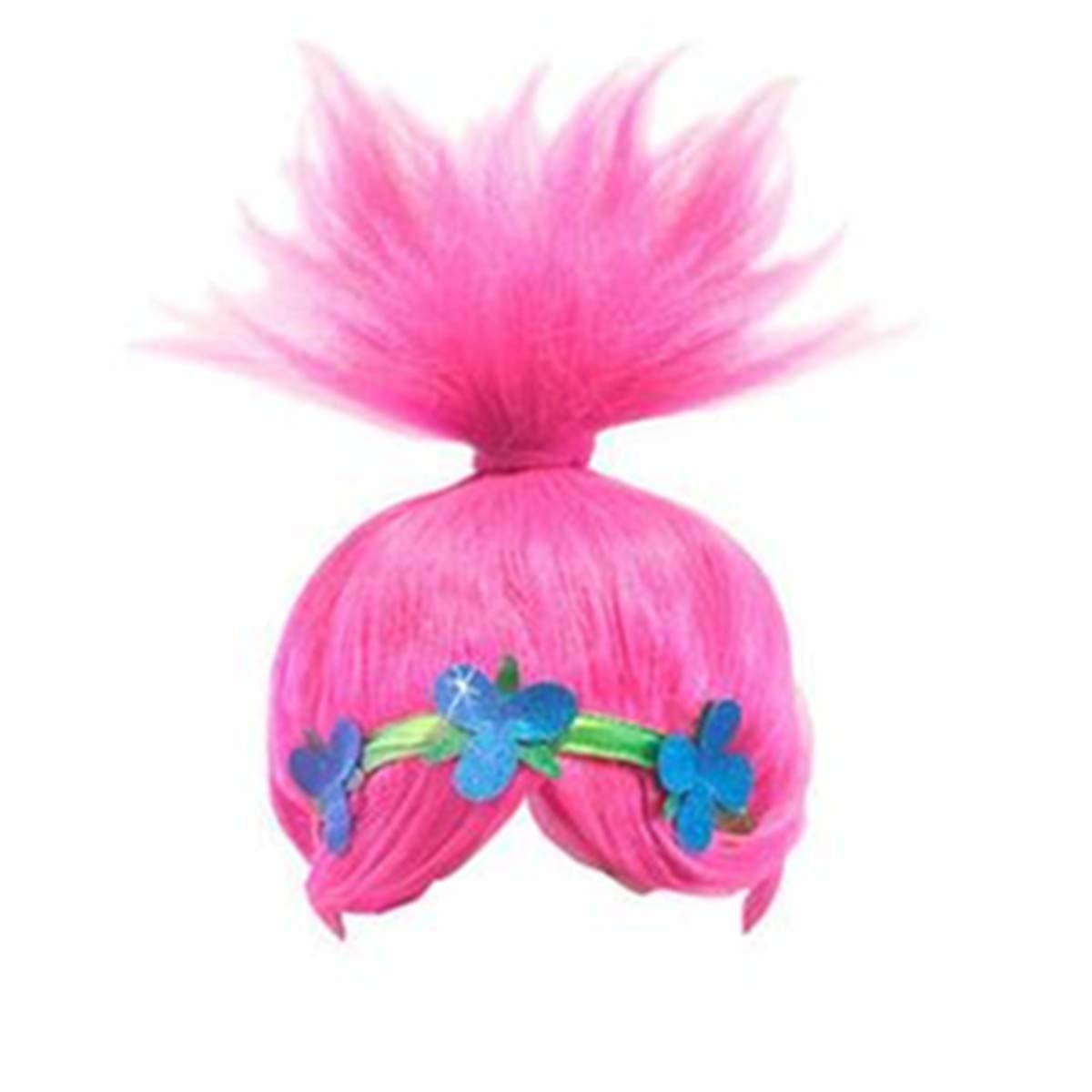 Childrens Poppy Dress Wig for Halloween Christmas Cosplay Costume Party