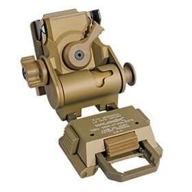 Wilcox G24 Mount w/Low Profile Breakaway Base, Tan, NSN 5855-01-593-6375, 28300G24-T