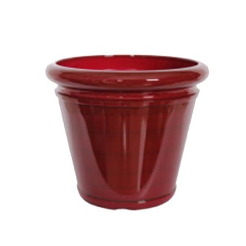 ATT SOUTHERN HDR-005131 Planter, 15-Inch, Oxblood