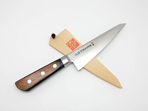 Yoshihiro Hi-Carbon Japan Steel(SK-4), HGB Series Japanese Chef's Sabaki Boning Knife 150 mm/5.9", with Wooden Saya Cover & Saya Pin