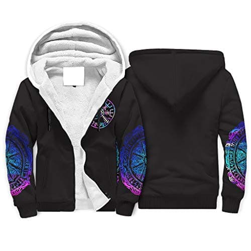 Premium Quality Fleece Hoodies Jackets with Pocket for Son Daughter White s