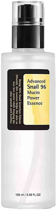Advanced Snail 96 Mucin Power Essence Moisturiser, 100ml Snail Secret Power Repairing Hyaluronic Acid Essence, Soothing Snail Mucin Serum for Skin Care, Dark Spot Corrector