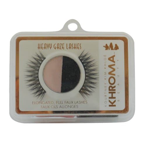 Khroma Beauty - Kourtney, Kim, Khloe Kardashian Heavy Gaze Lashes and Eye Shadow