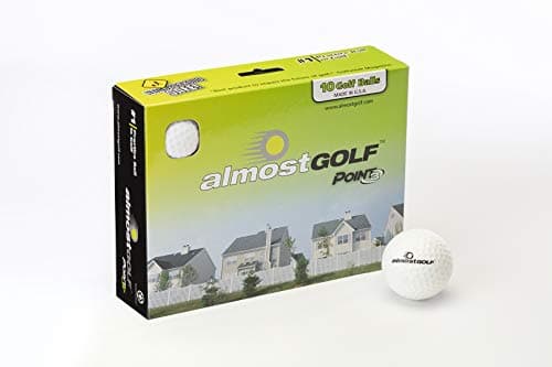 P3 Almost Golf Practice Ball 10 Pack