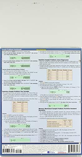 Ti Ba II Plus Calculator (Quick Study Business): A Quickstudy Laminated Reference Guide