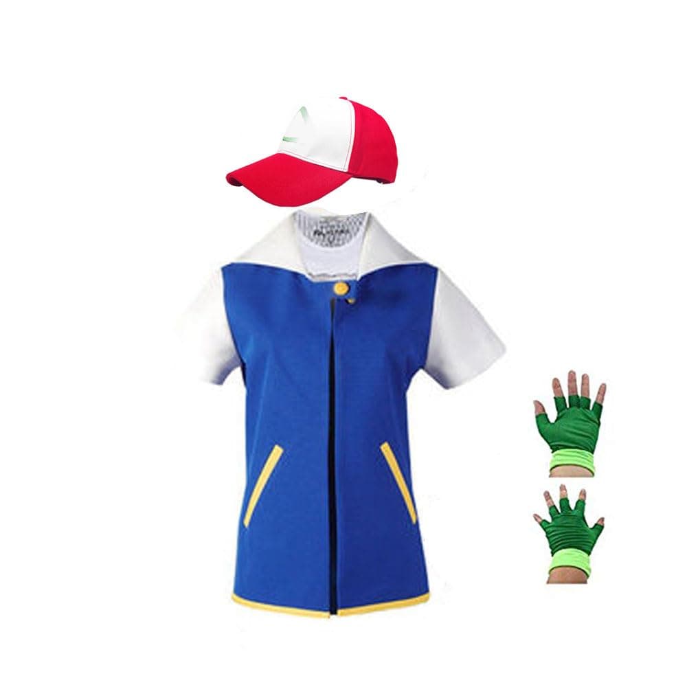 Costume Hoodie Cosplay Jacket Gloves Hat Sets for Trainer