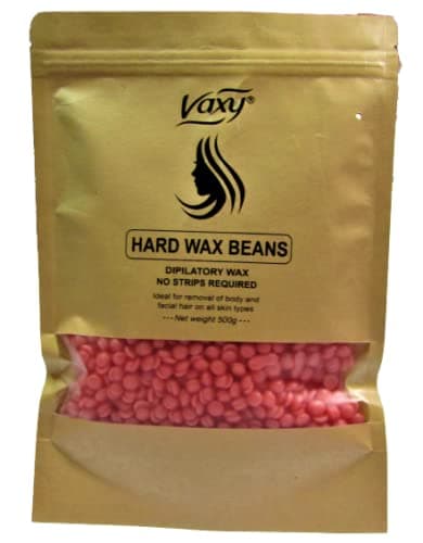 Wax Beans - Hard Wax Beans - Yellow Wax Beans- For Painless Wax for Bikini, Arms, Legs, Armpit with different Flavor- Honey In Blocks- Aloe - Chocolate - Lavender- and Rose Beads by (Vaxy)