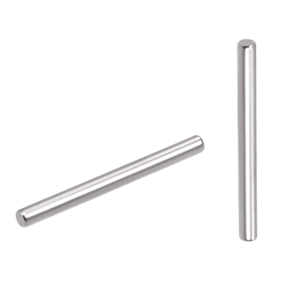 Dowel Pin Stainless Steel Shelf Support Pin Metal Fasten Elements Used On Precise Location by Yesallwas (2mm x 22mm 100 Pcs)